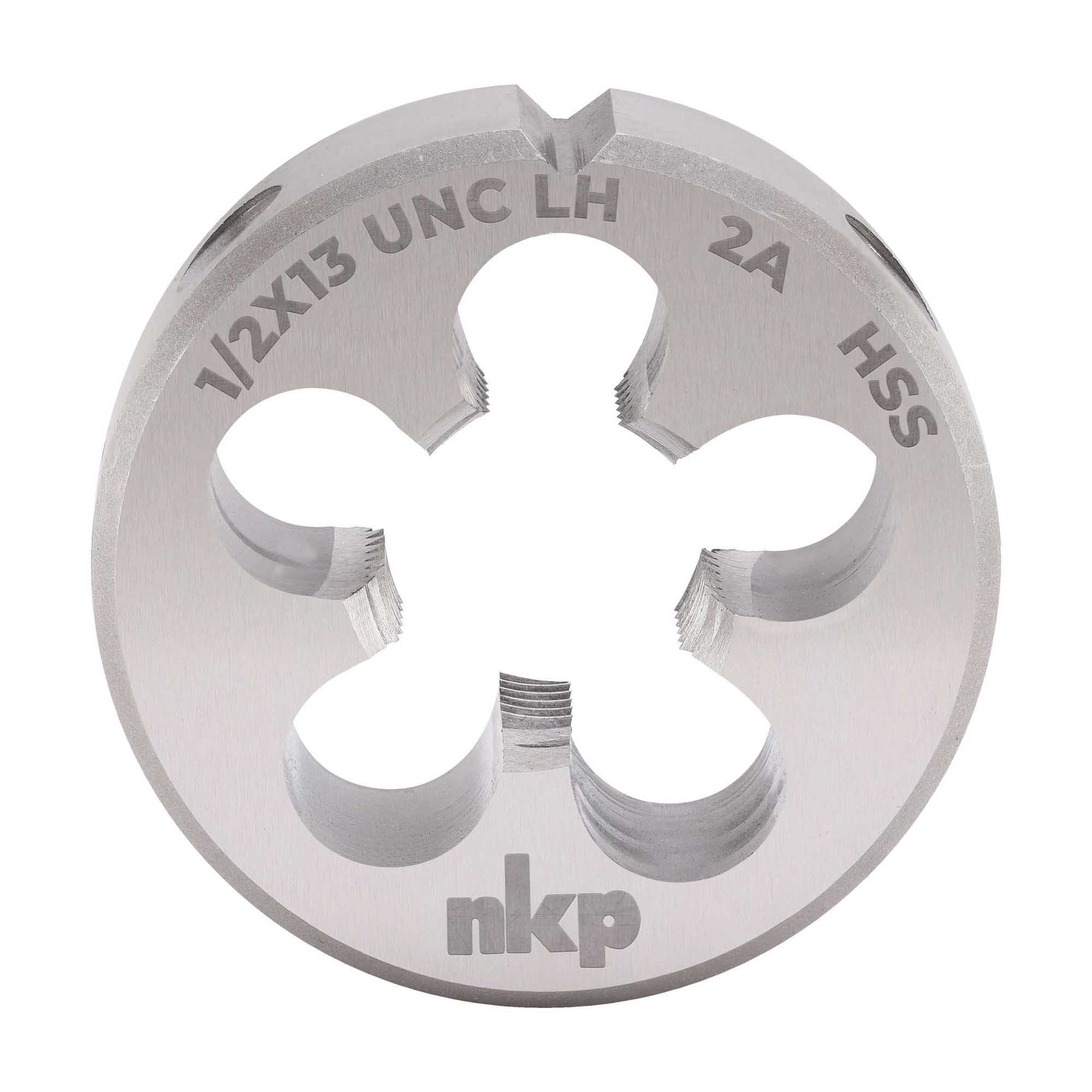 Плашка левая NKP UNC 1/2"-13 HSS DIN EN22568 2A 38x14мм 323222N