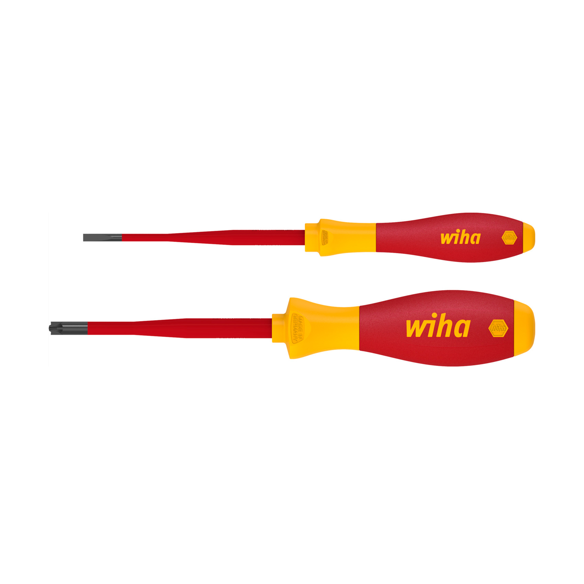 Набор отверток диэлектрических SoftFinish Electric SlimFix 2пр Wiha 3201 36333