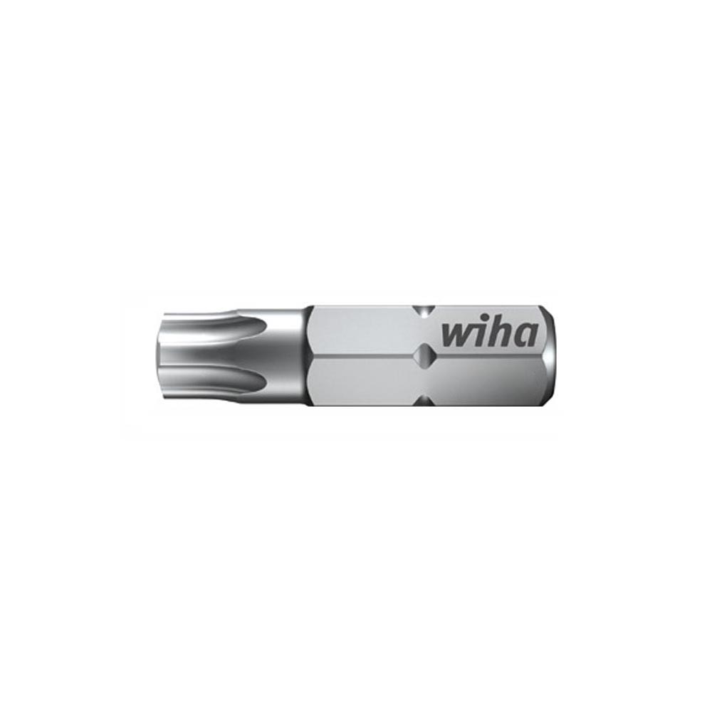 Бита T30IPR х25мм TORX PLUS (с отверстием, 5 вершин) Wiha 7016IPR 26350