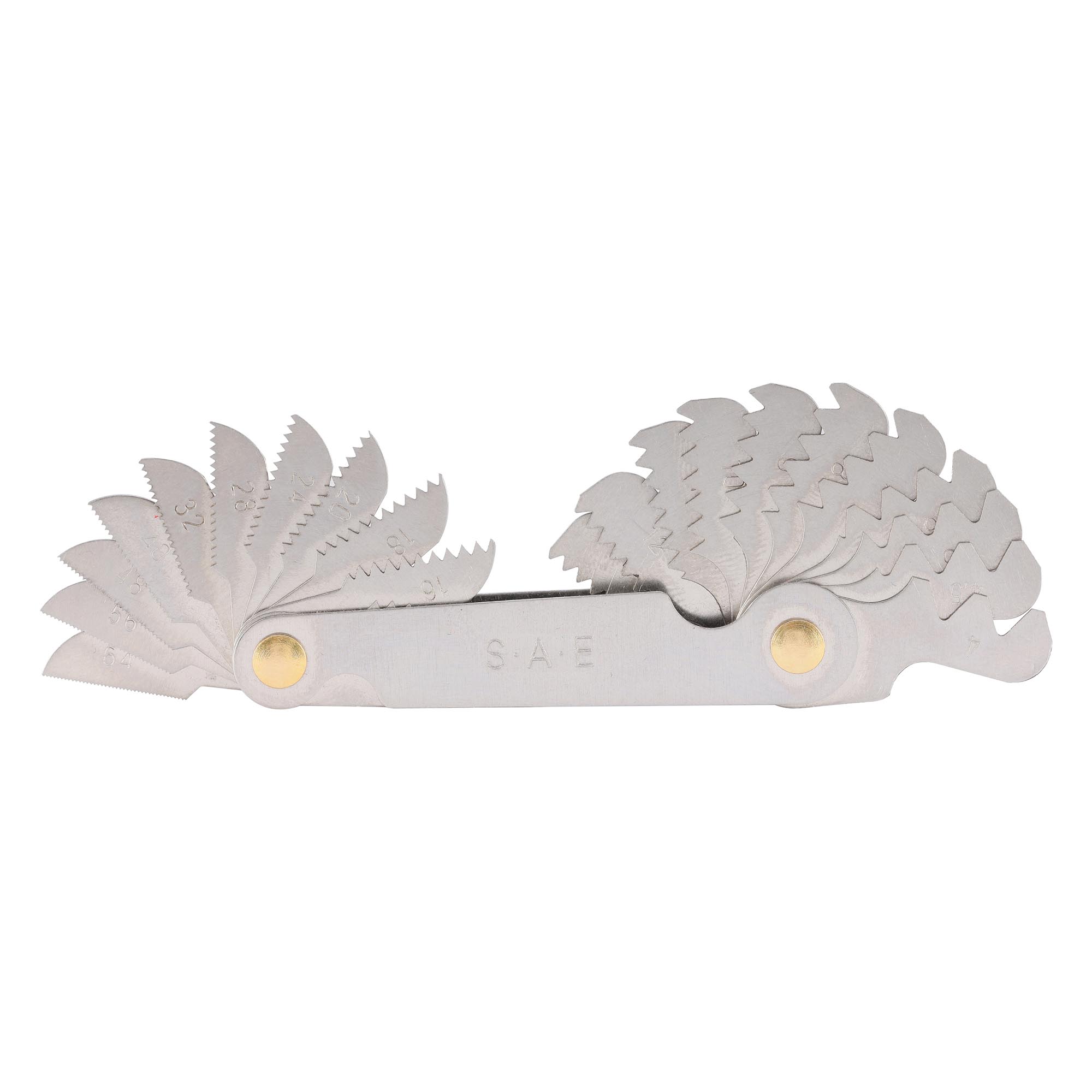 Резьбомер UNC 4-64Tpi 22шт H-Tools 05001080