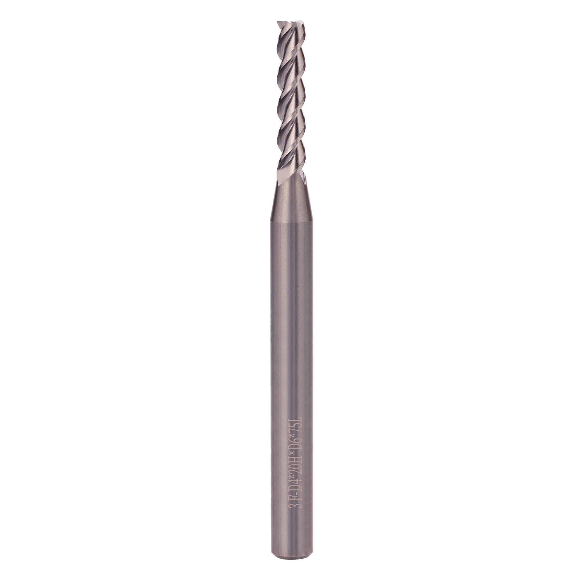 Фреза твердосплавная по алюминию H-Tools 4,0x75/20мм d06 3z A55 6731-040
