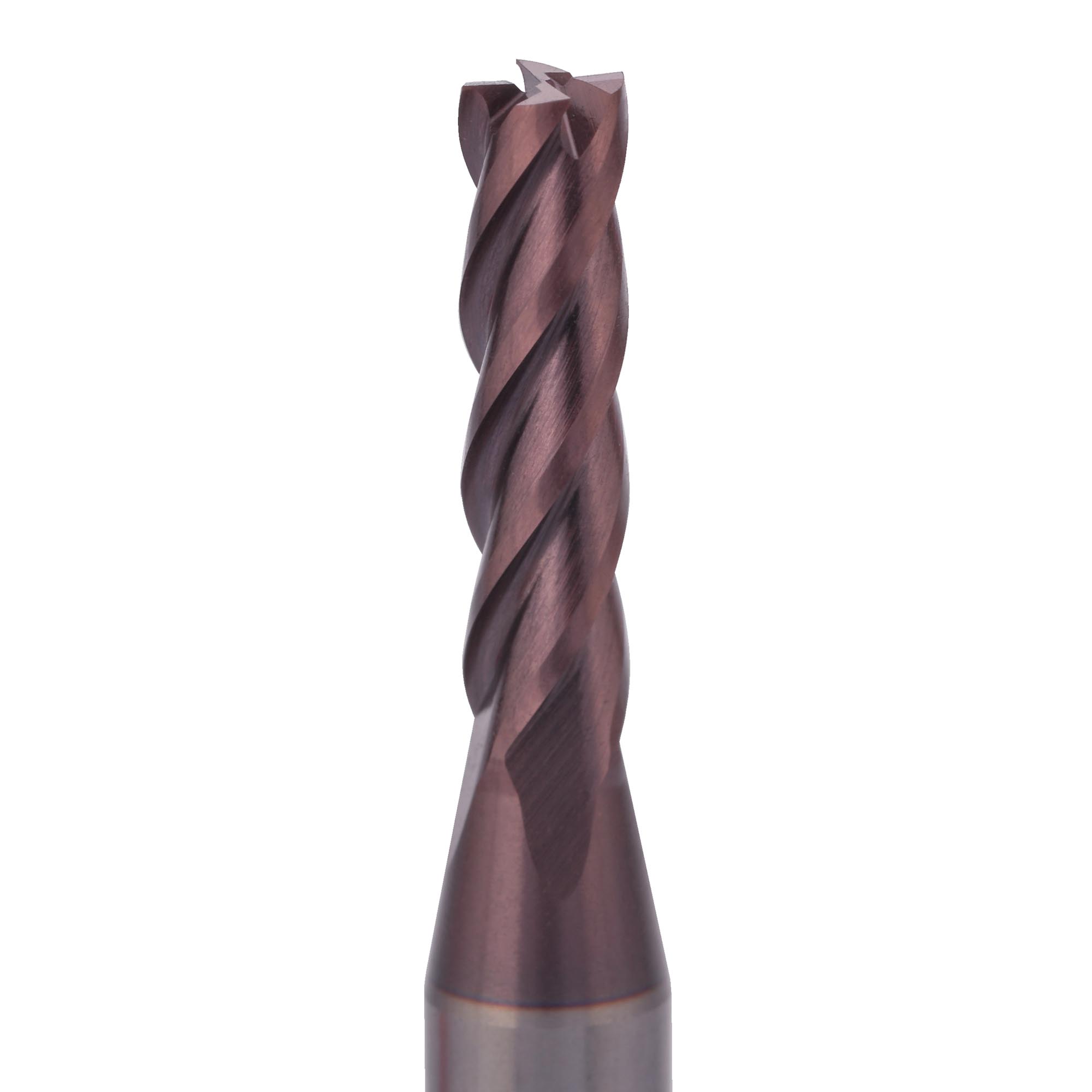 Фреза твердосплавная по металлу H-Tools 2,5x50/7мм d04 4z 55HRC P20 TiALN 19941-025