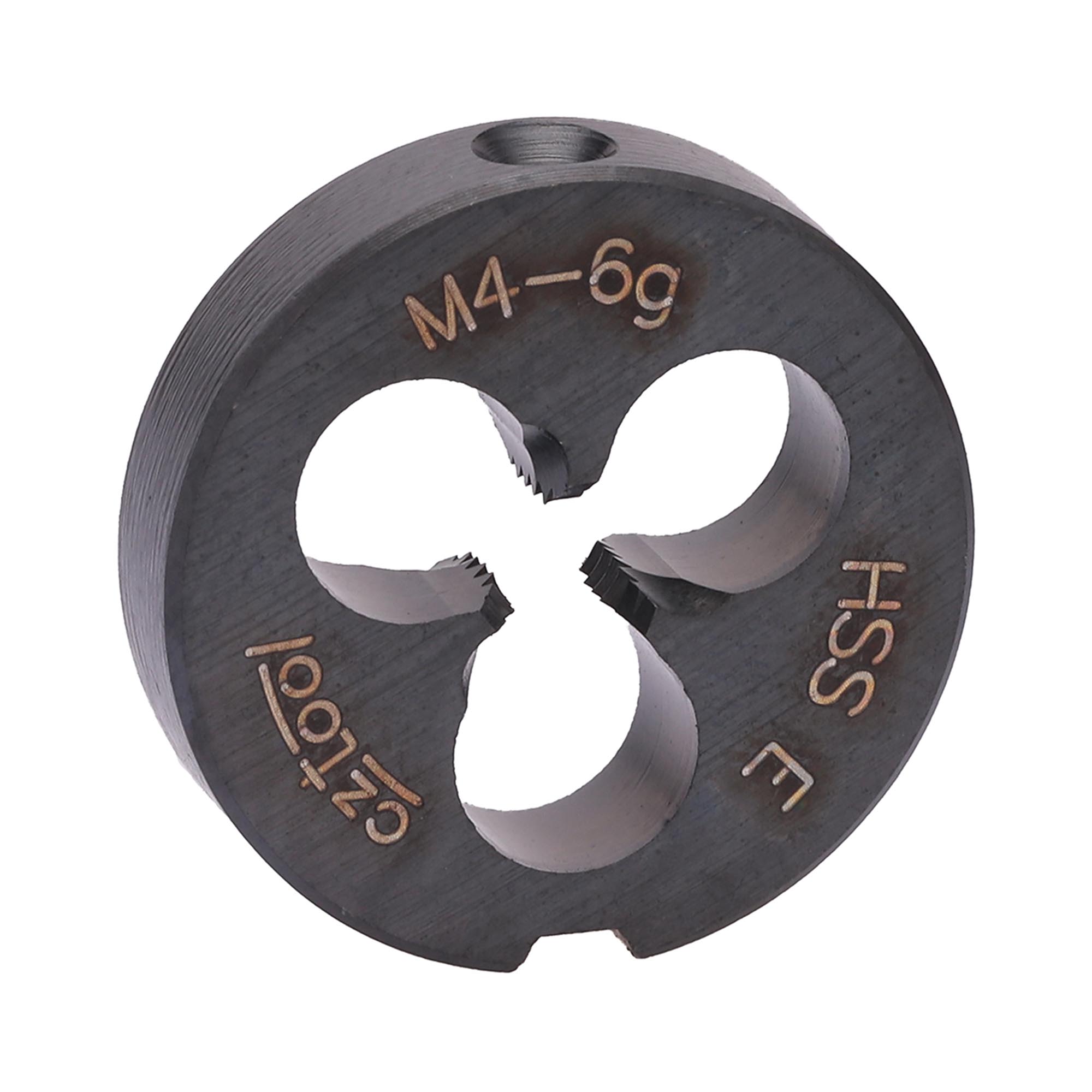 Плашка с стружколомом Bucovice Tools М4х0,7 HSSE-VA-NT DIN EN 22568 6g 20х5мм 301040
