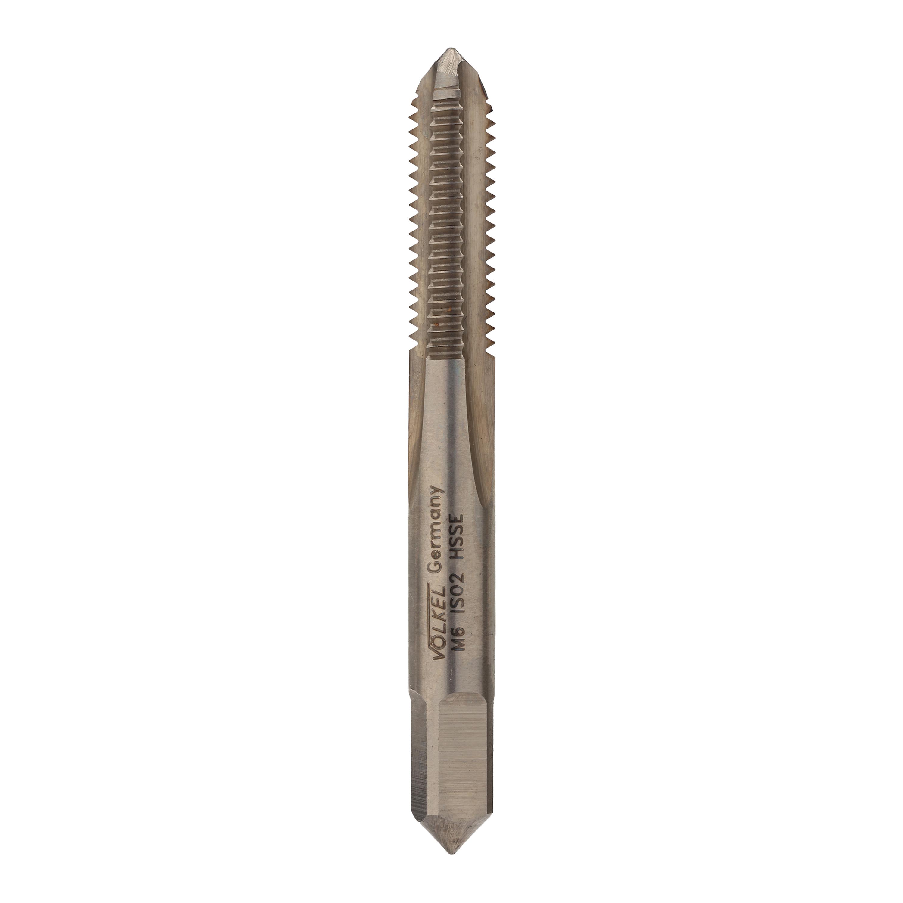 Метчик Volkel HSSE DIN352 6h М6х1,0 №3 57338-3