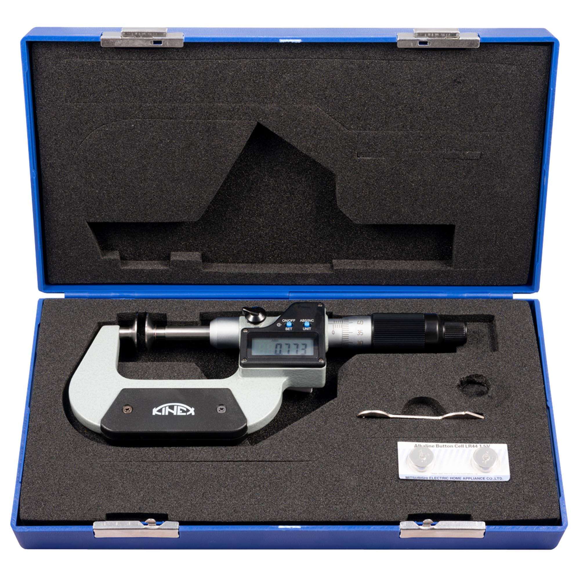 Микрометр электронный Kinex МТМЦ-125 100-125мм DIN863 0,001мм IP65 7070-02-125