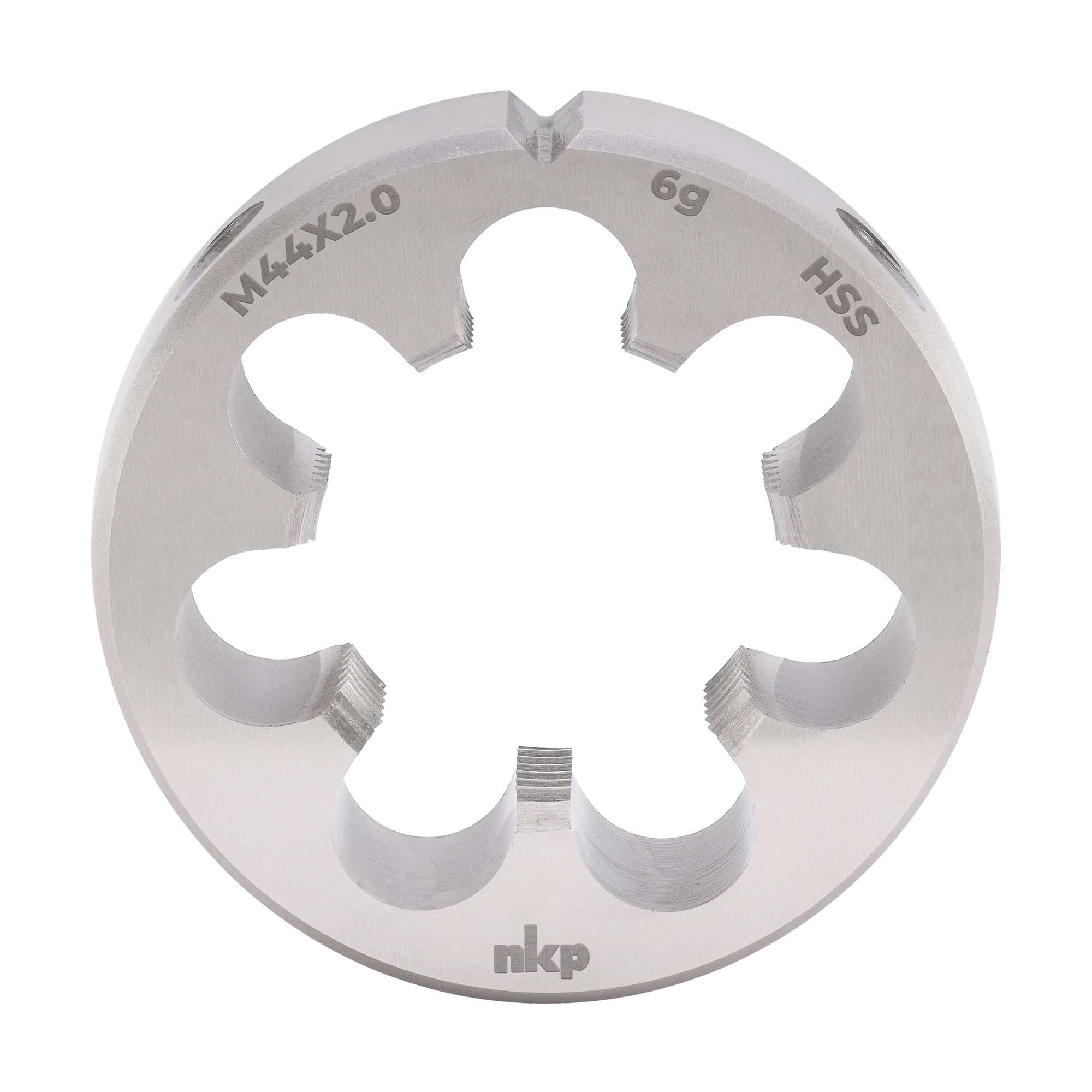 Плашка NKP М44х2,0 DINEN22568 HSS 6g 90х22мм 240442N