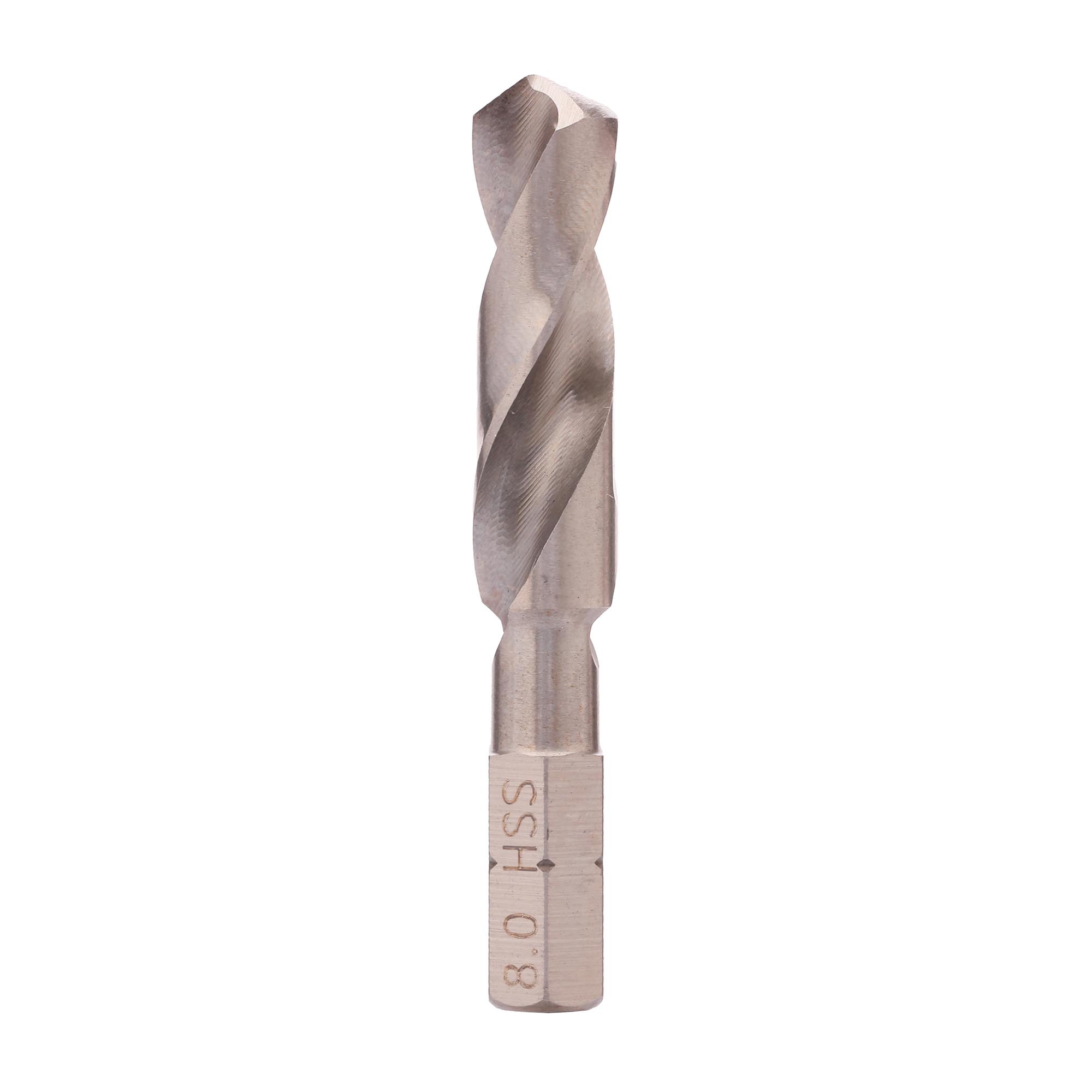 Сверло по металлу Hex-1/4" 8,0x51/32мм h8 3xD HSS-G 118° Volkel 67180