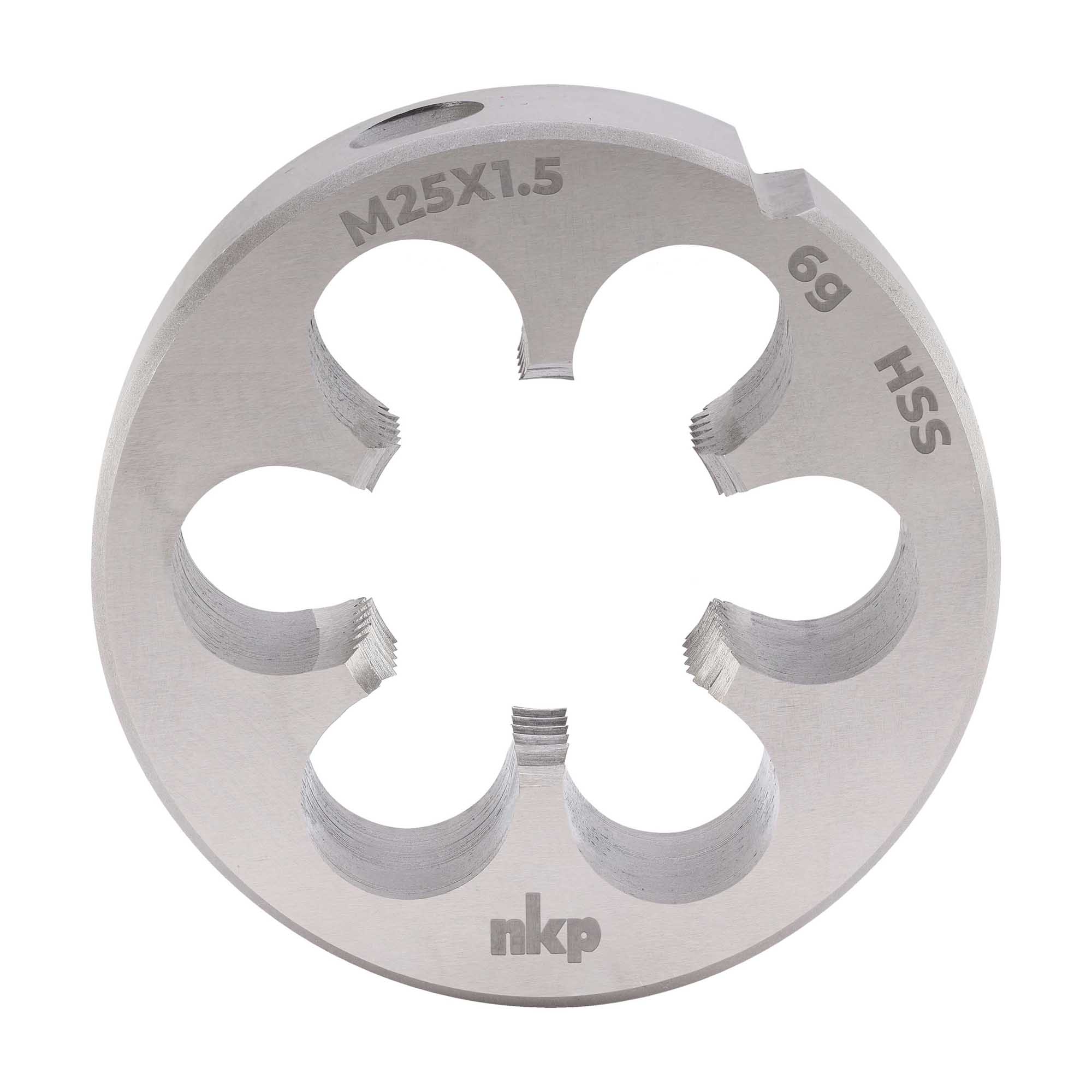 Плашка NKP М25х1,5 DINEN22568 HSS 6g 55х16мм 240252N
