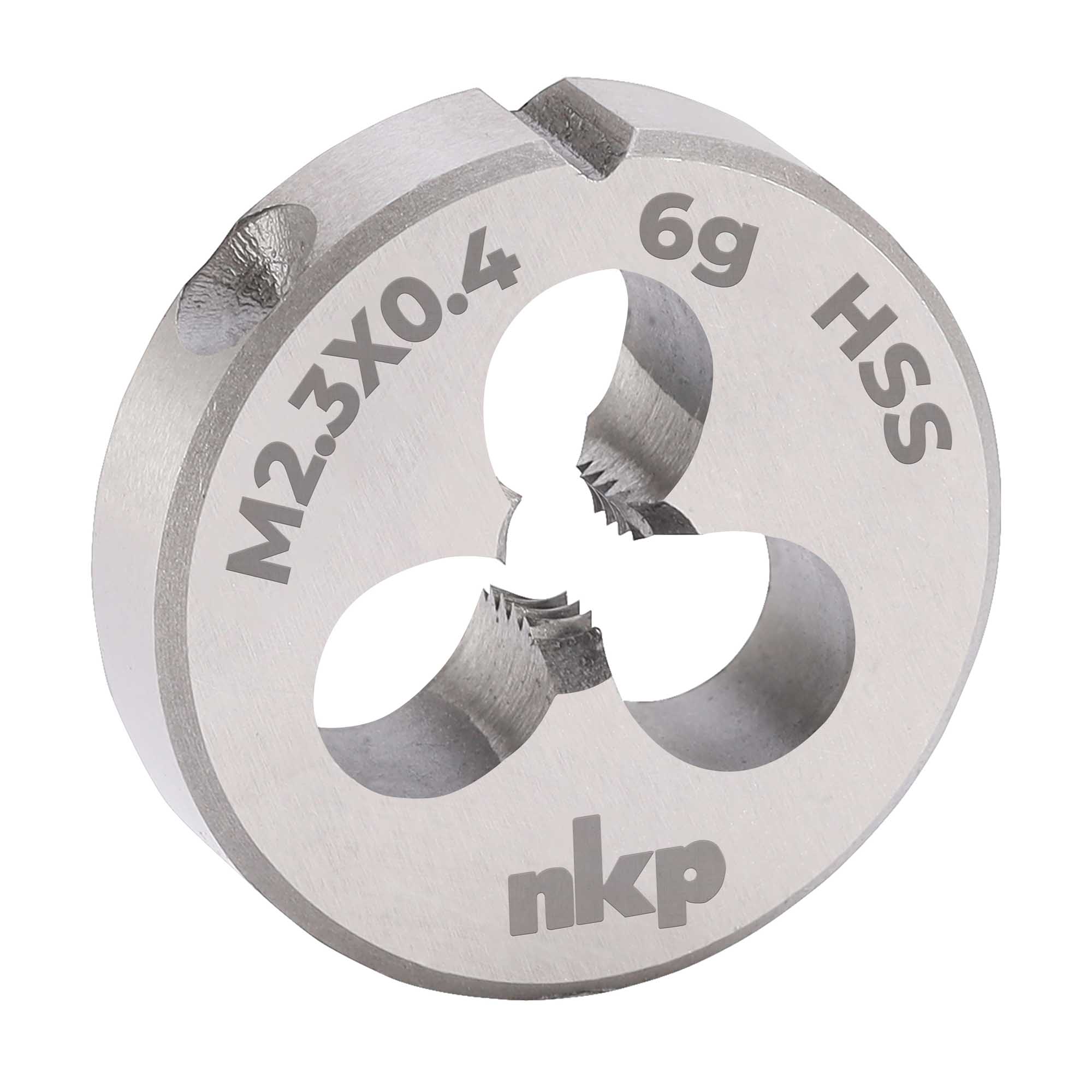 Плашка NKP М2,3х0,4 DINEN22568 HSS 6g 16х5мм 240023N