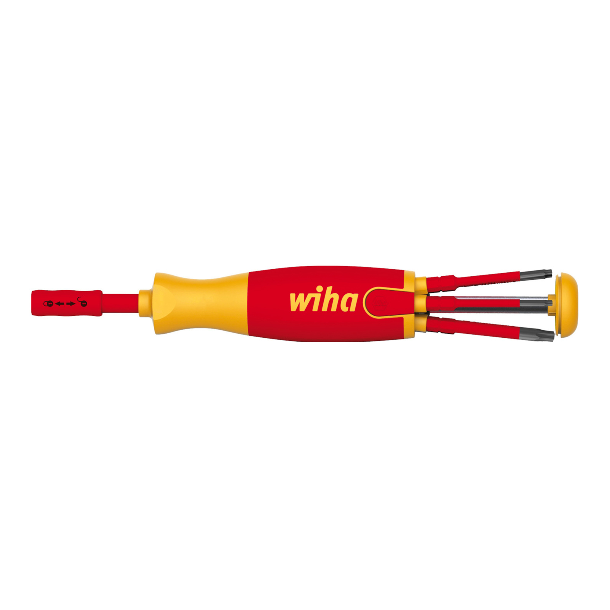 Отвертка диэлектрическая с набором бит LiftUP Electric 6шт Wiha 2831 41157