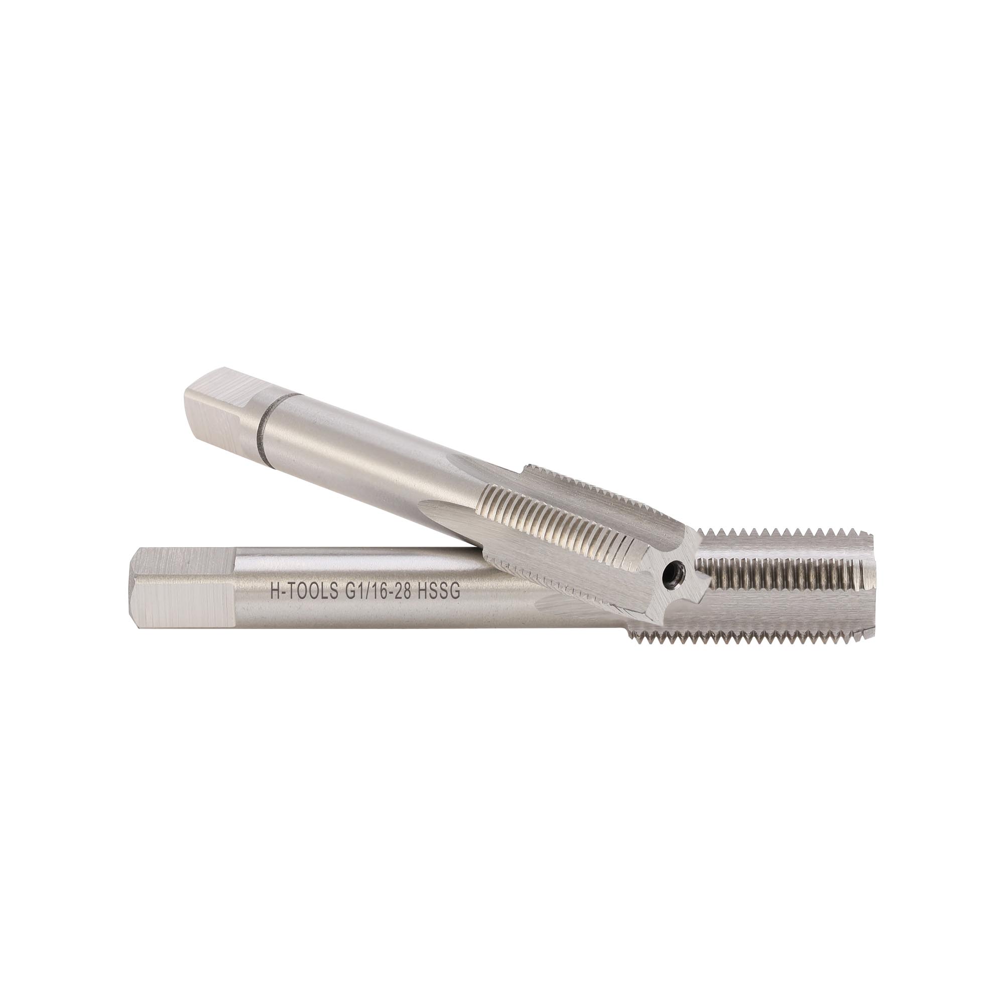 Набор метчиков 2шт H-Tools HSS-G DIN5157 G 1/16"-28 25310HT