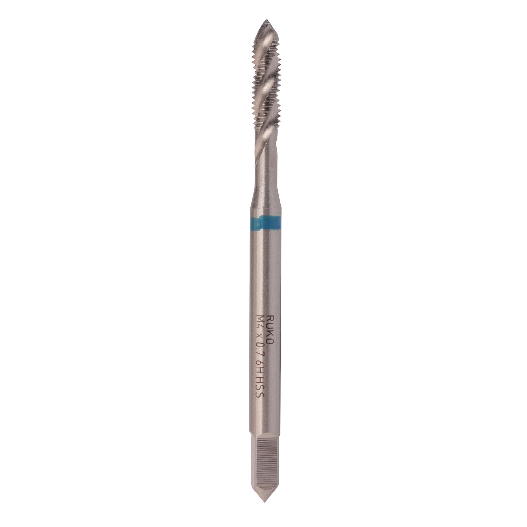 Метчик винтовой машинный Ruko HSS-G DIN371 6h метрическая резьба М4х0,7 234040