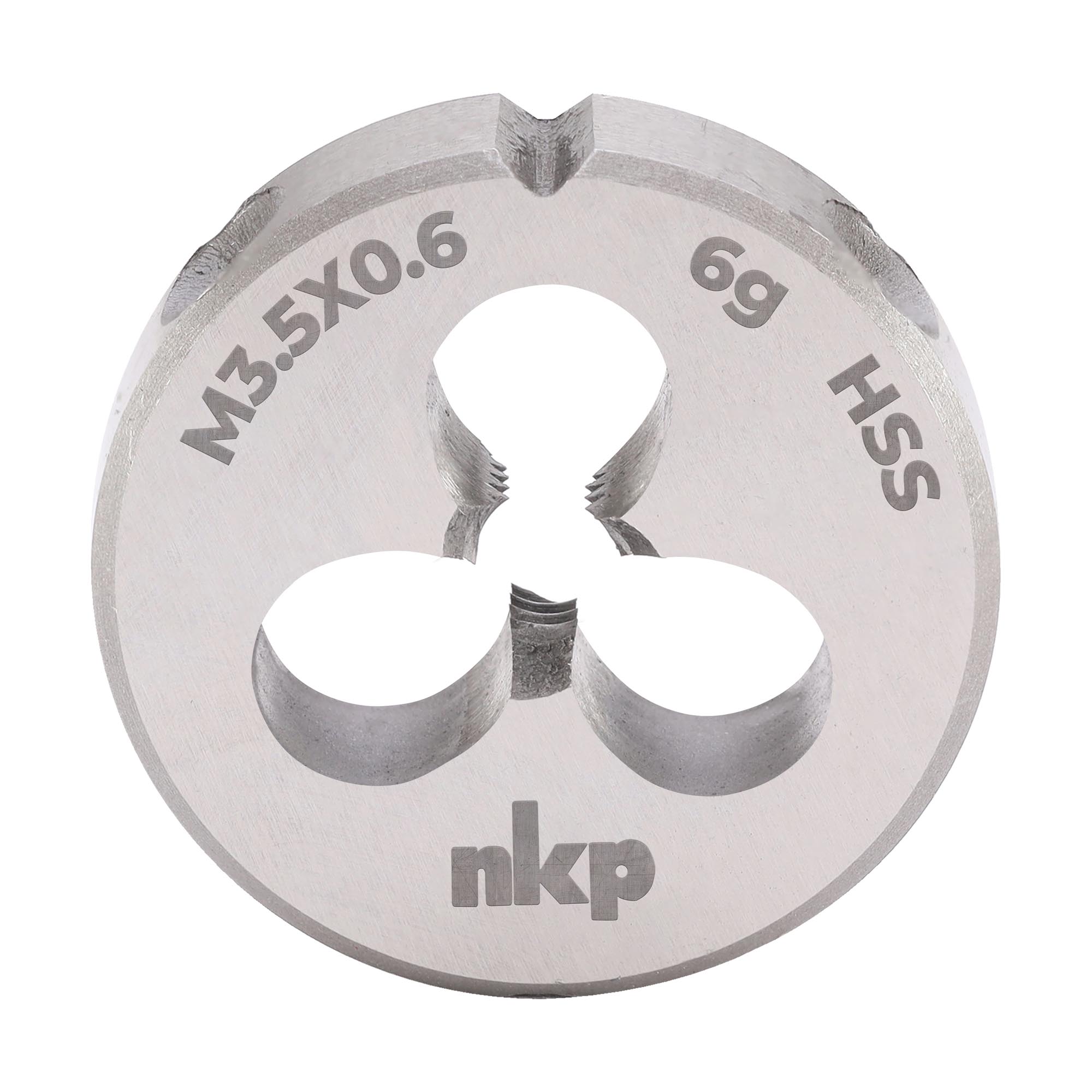 Плашка NKP М3,5х0,6 DINEN22568 HSS 6g 20х5мм 240035N