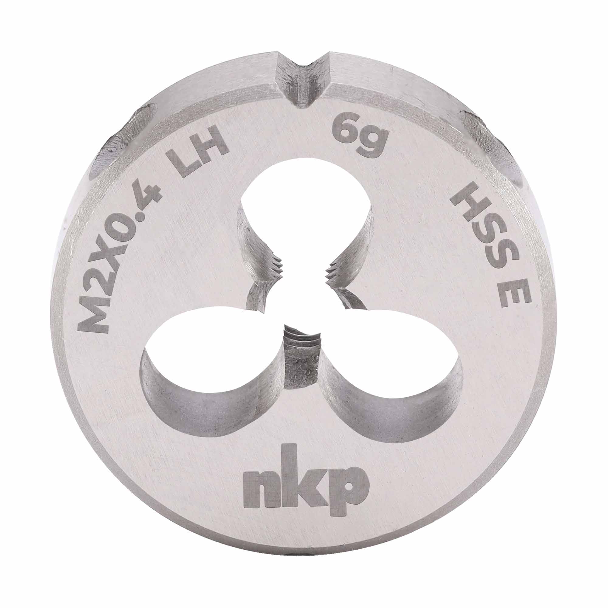 Плашка левая NKP М2х0,4 DINEN22568 HSSE 6g 16х5мм 294020N