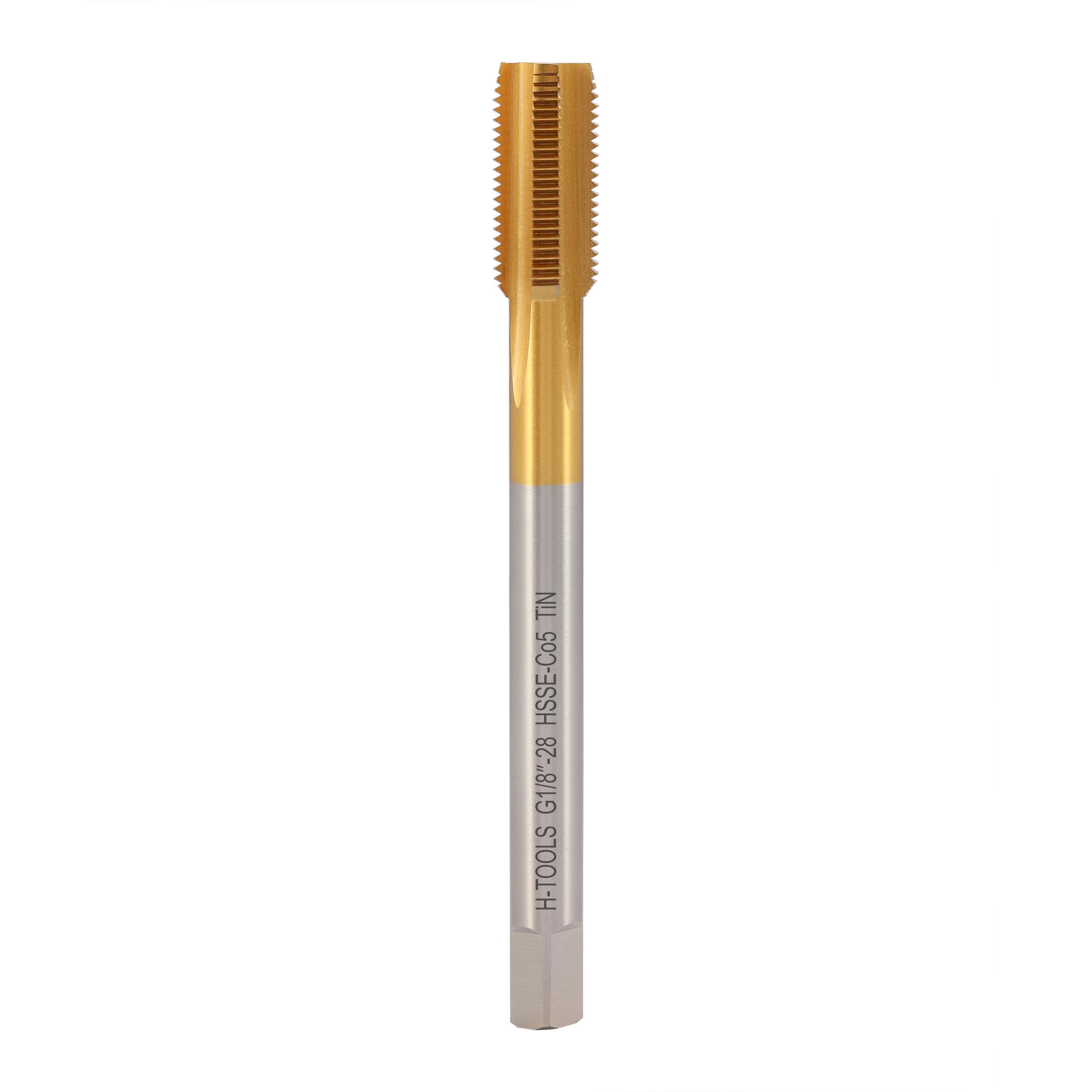 Метчик машинный H-Tools G1/8"-28 DIN5156 HSSE TiN 262018EHT