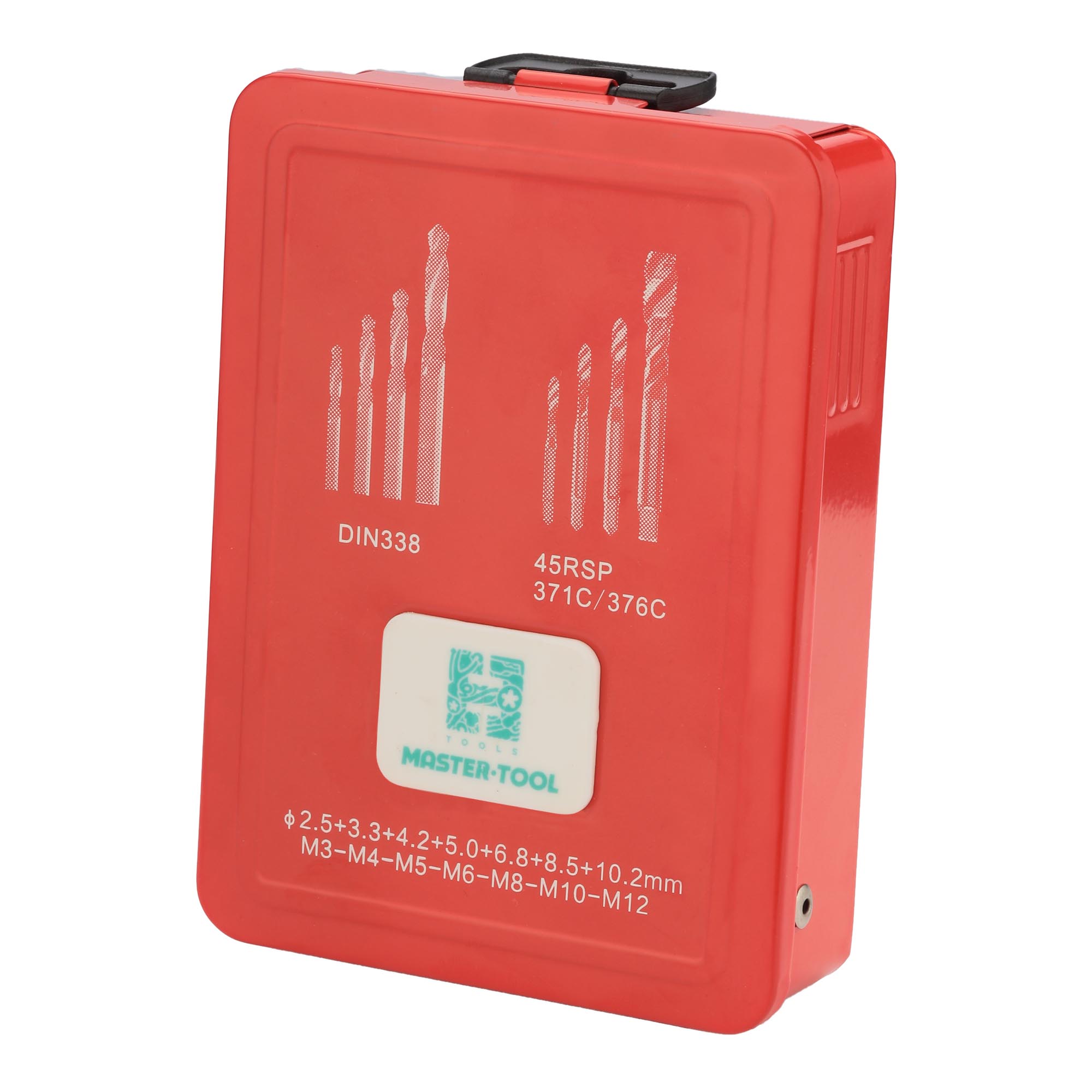 Набор машинных метчиков H-Tools M3-M12 HSSE-TiALN DIN371/376 14пр 245052FHT