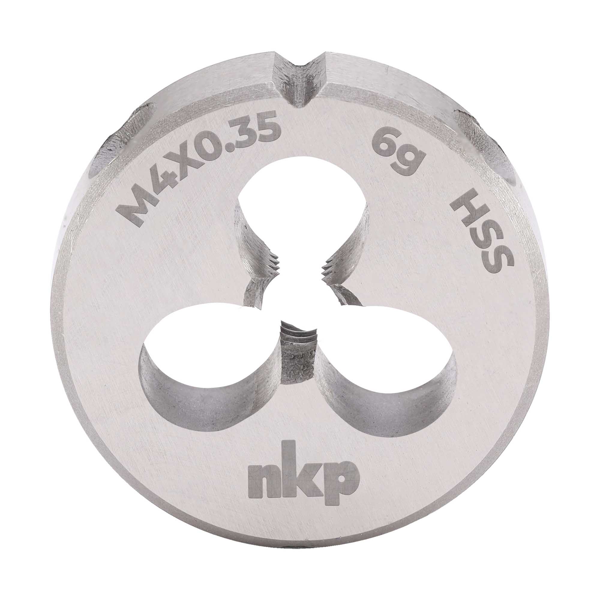 Плашка NKP М4х0,35 DINEN22568 HSS 6g 20х5мм 240042N