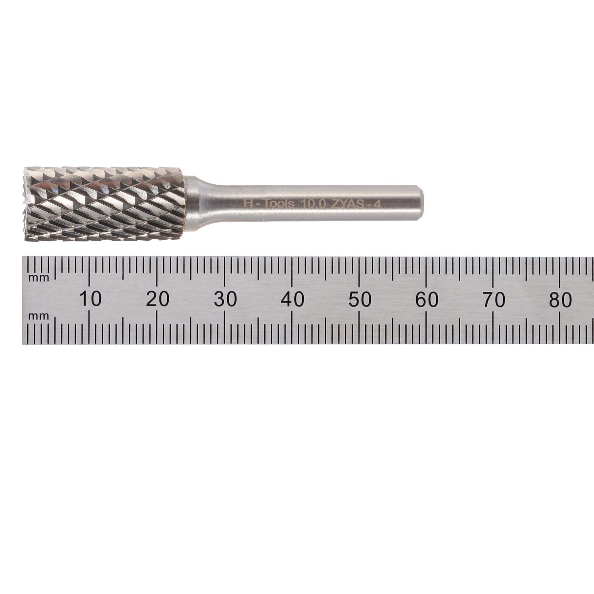 Бор-фреза твердосплавная H-Tools B(ZYAS) 10,0x20x60x6мм HM 116017HT