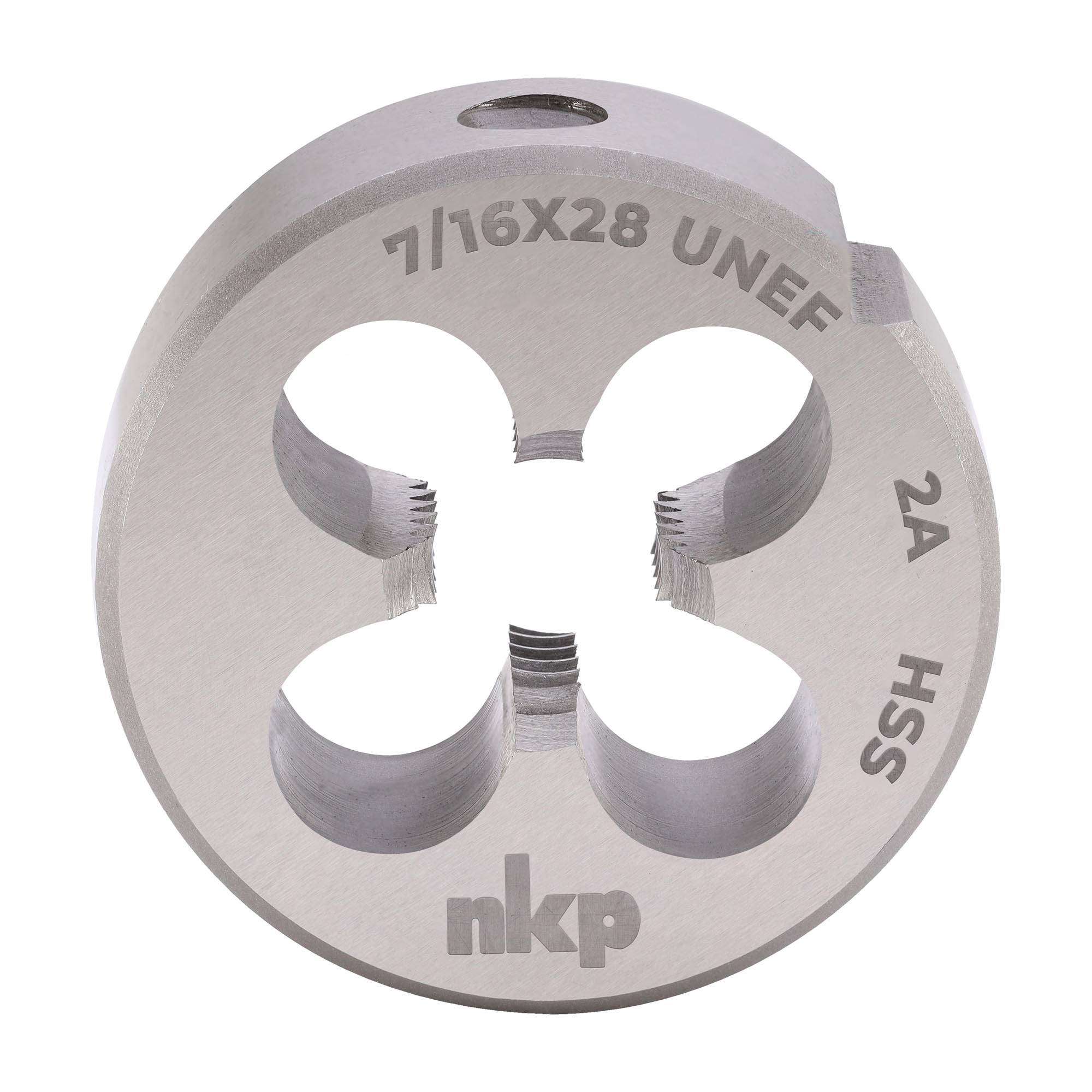 Плашка дюймовая NKP UNEF 7/16"-28 HSS DIN22568 30x11мм 248716N