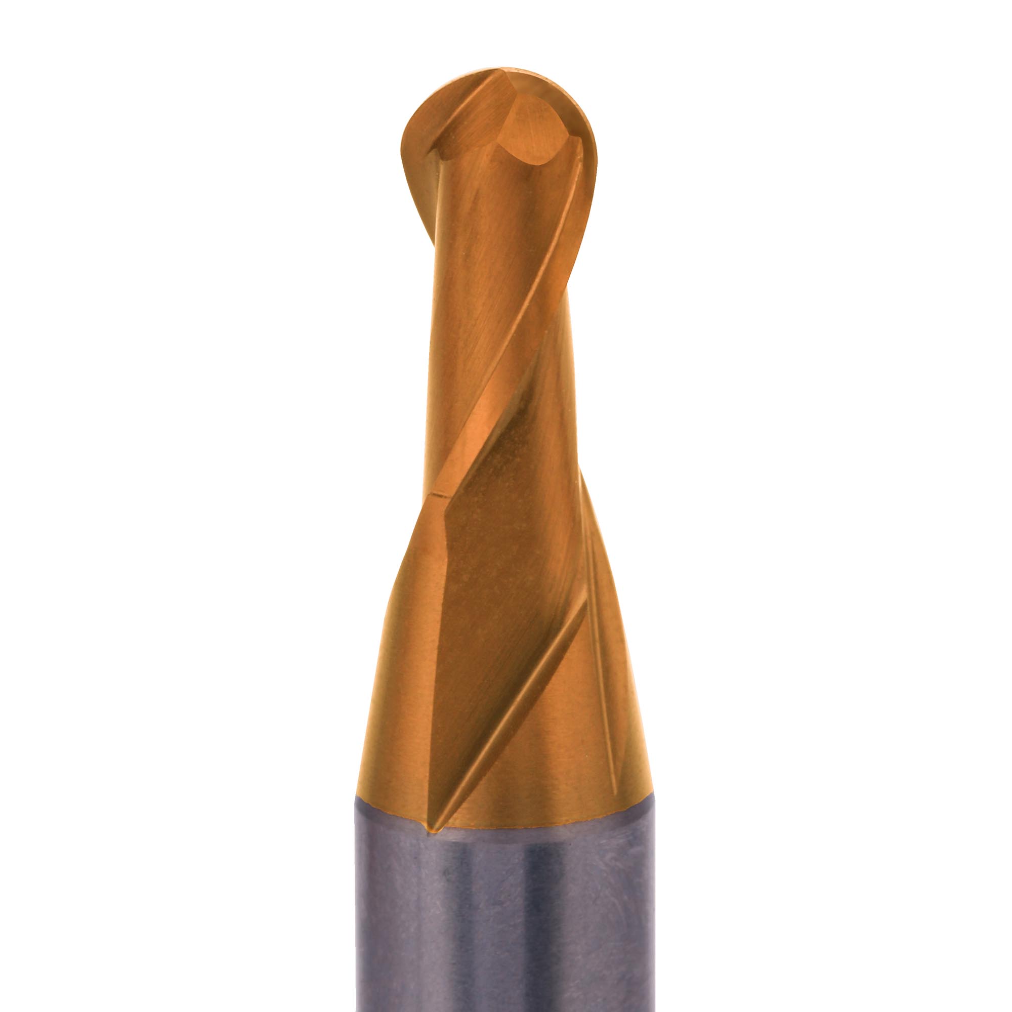 Фреза твердосплавная радиусная H-Tools 2,0x50/4мм d04 2z 60HRC P30 TiSiCrN 6817-020