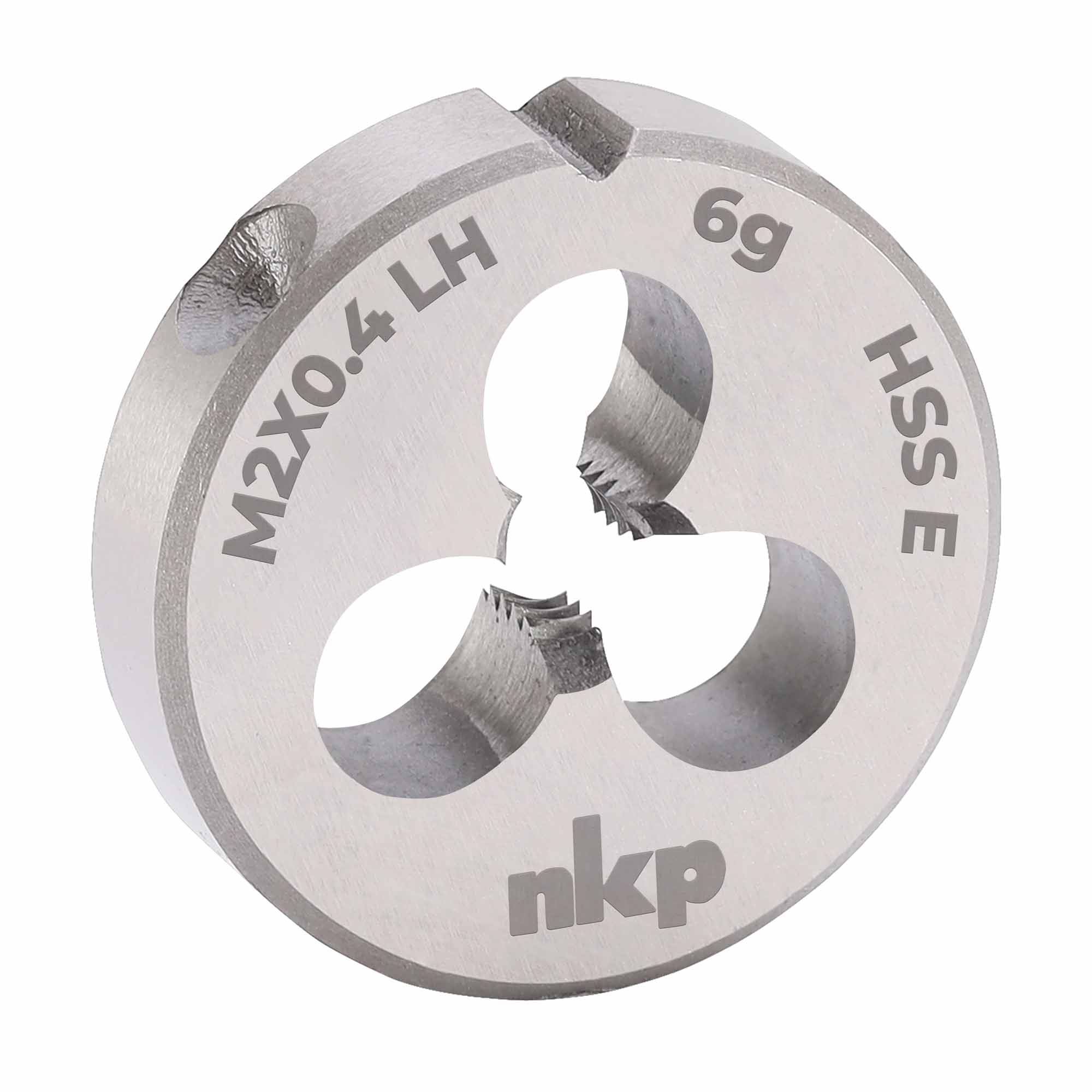 Плашка левая NKP М2х0,4 DINEN22568 HSSE 6g 16х5мм 294020N