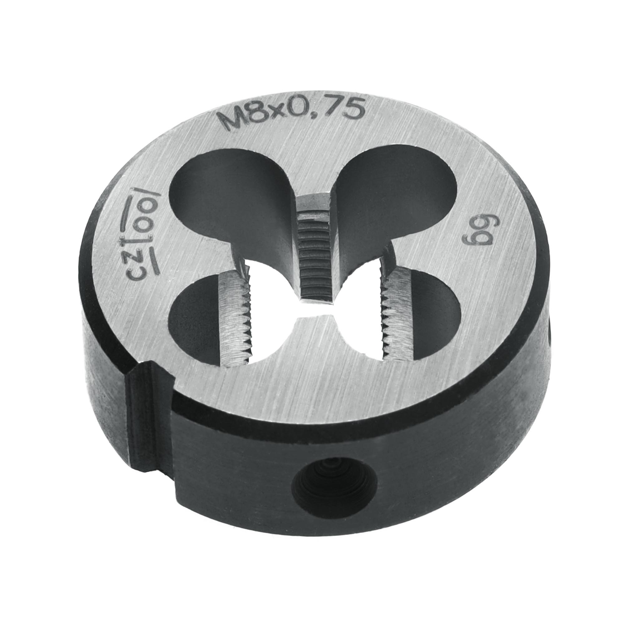 Плашка Bucovice Tools М8х0,75 115CrV3 DIN EN 22568 6g 25х9мм 210082