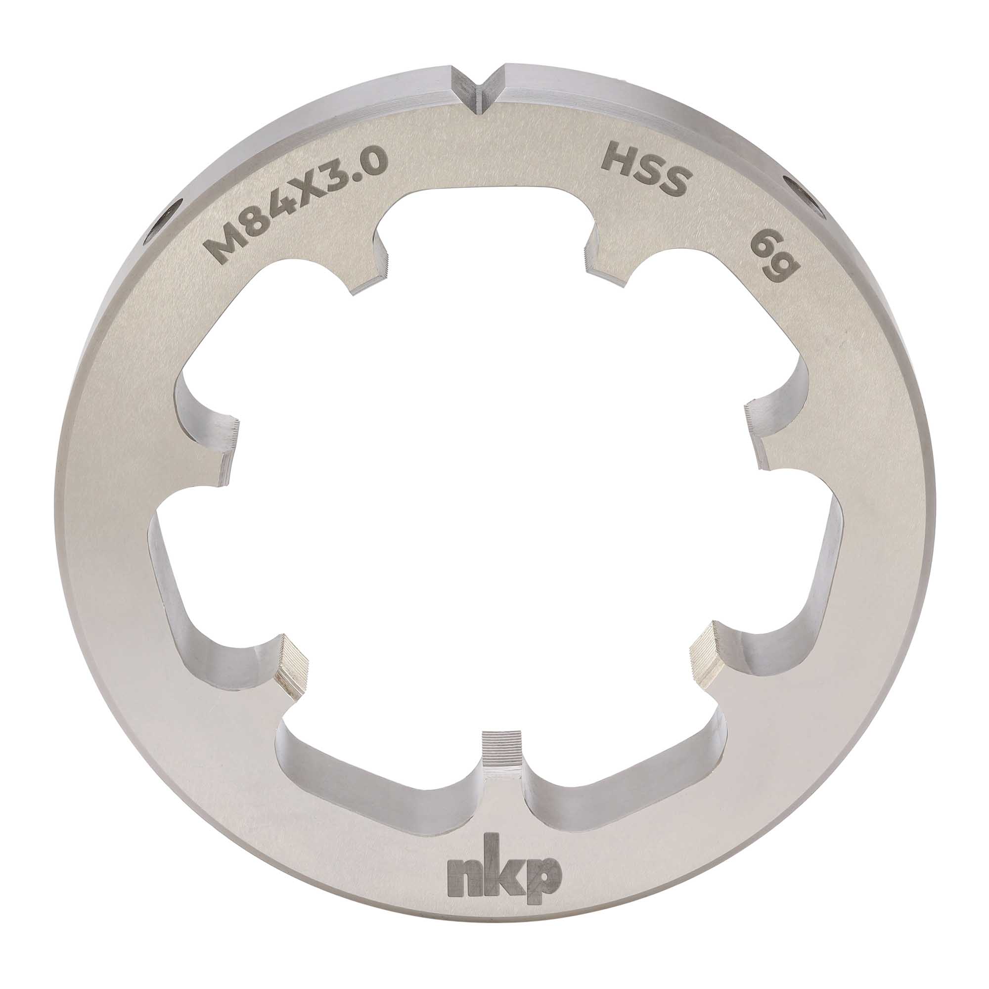 Плашка NKP М84х3,0 DINEN22568 HSS 6g 130х36мм 240843N