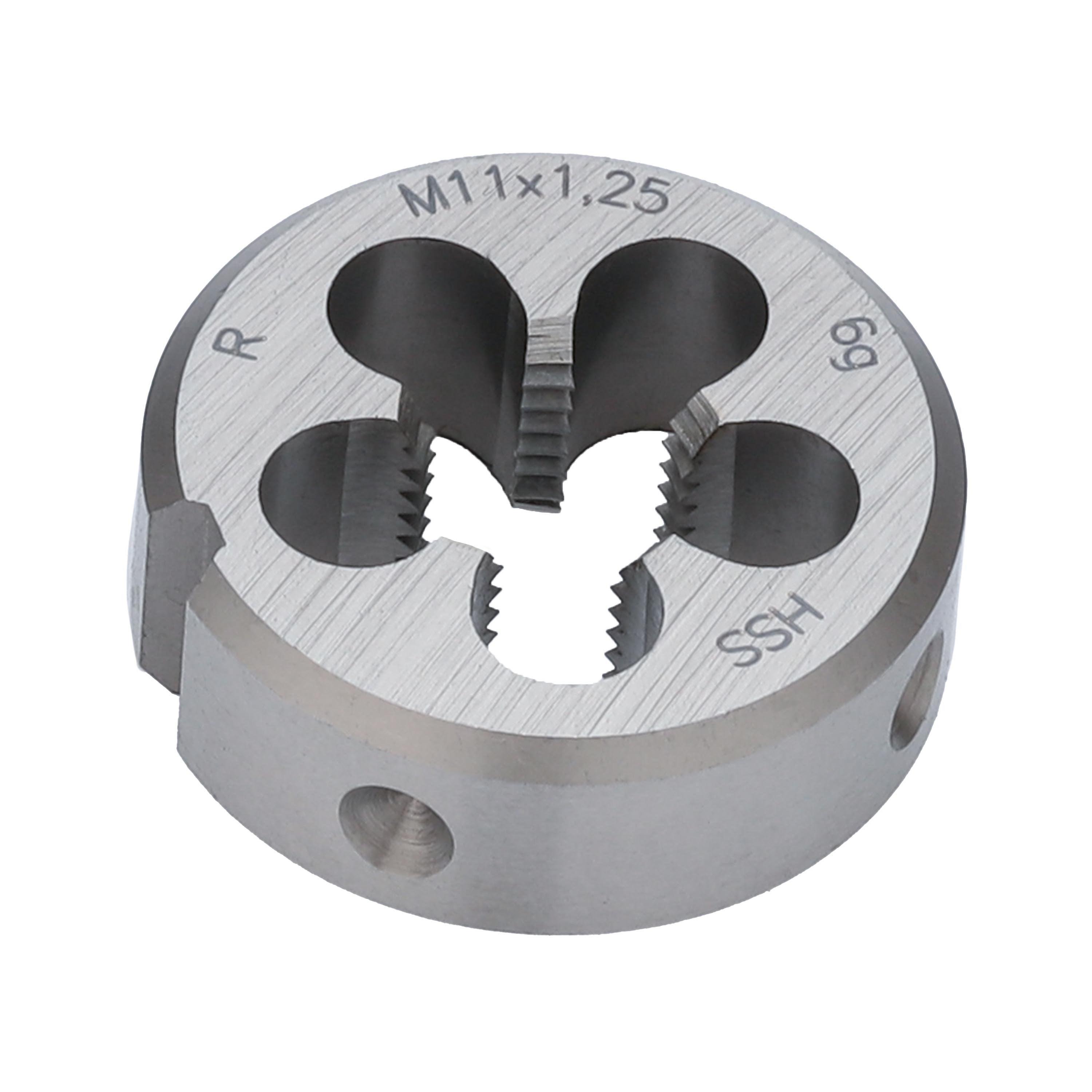 Плашка Ruko М11х1,25 HSS DIN EN 22568 6g 30х11мм 239111
