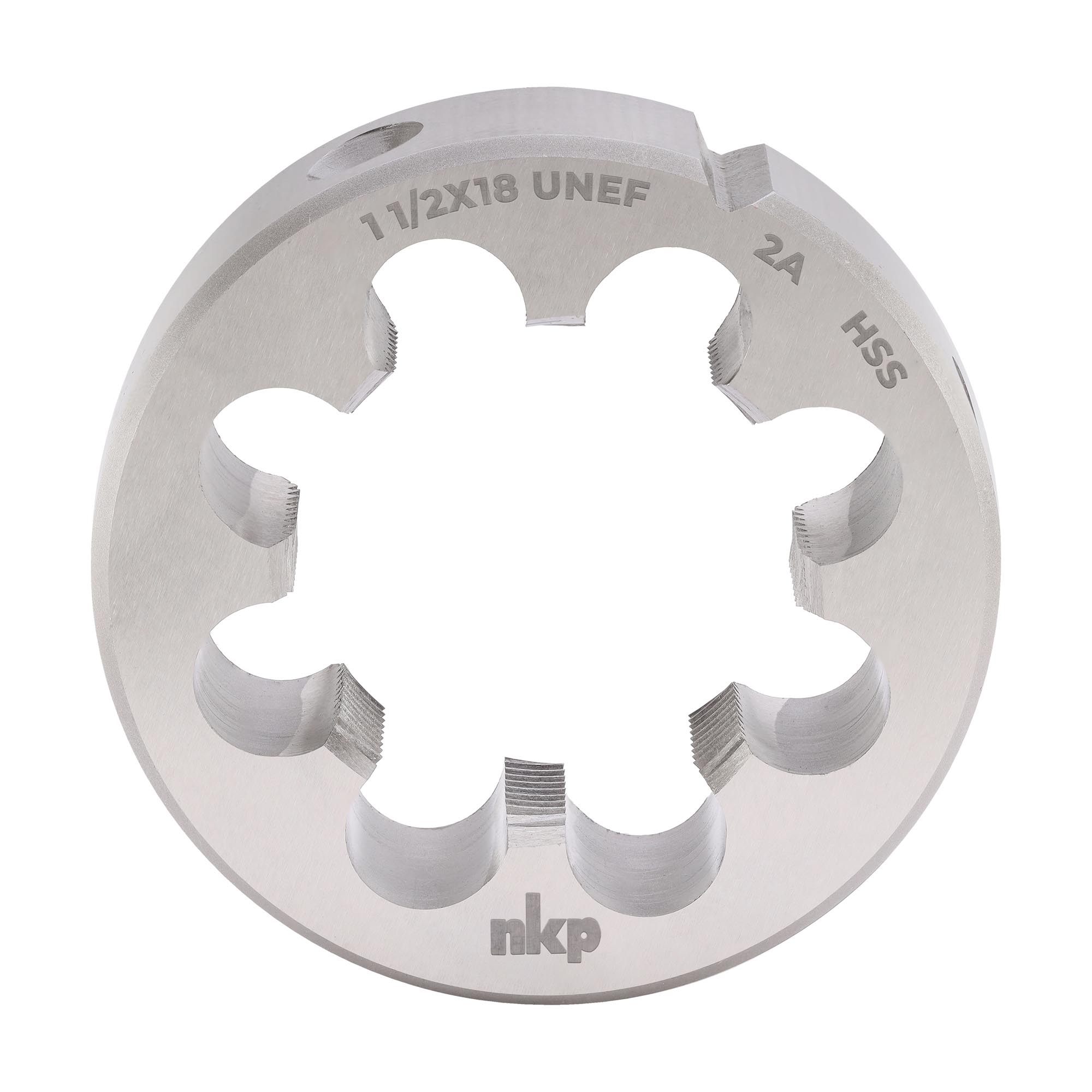 Плашка дюймовая NKP UNEF 1,1/2"-18 HSS DIN22568 65x18мм 248112N
