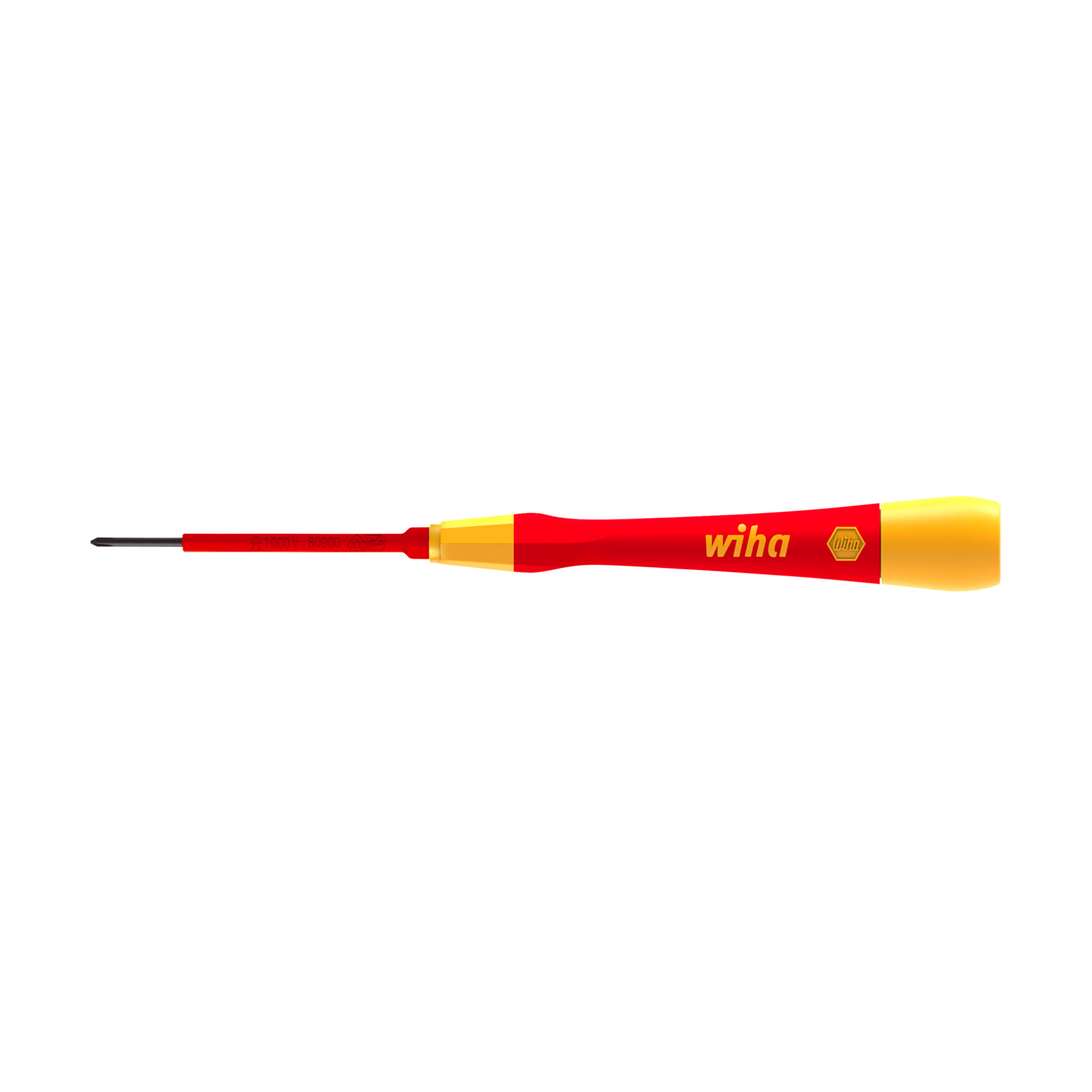 Отвертка диэлектрическая PicoFinish Electric PH1х65мм Wiha 2271P 42380