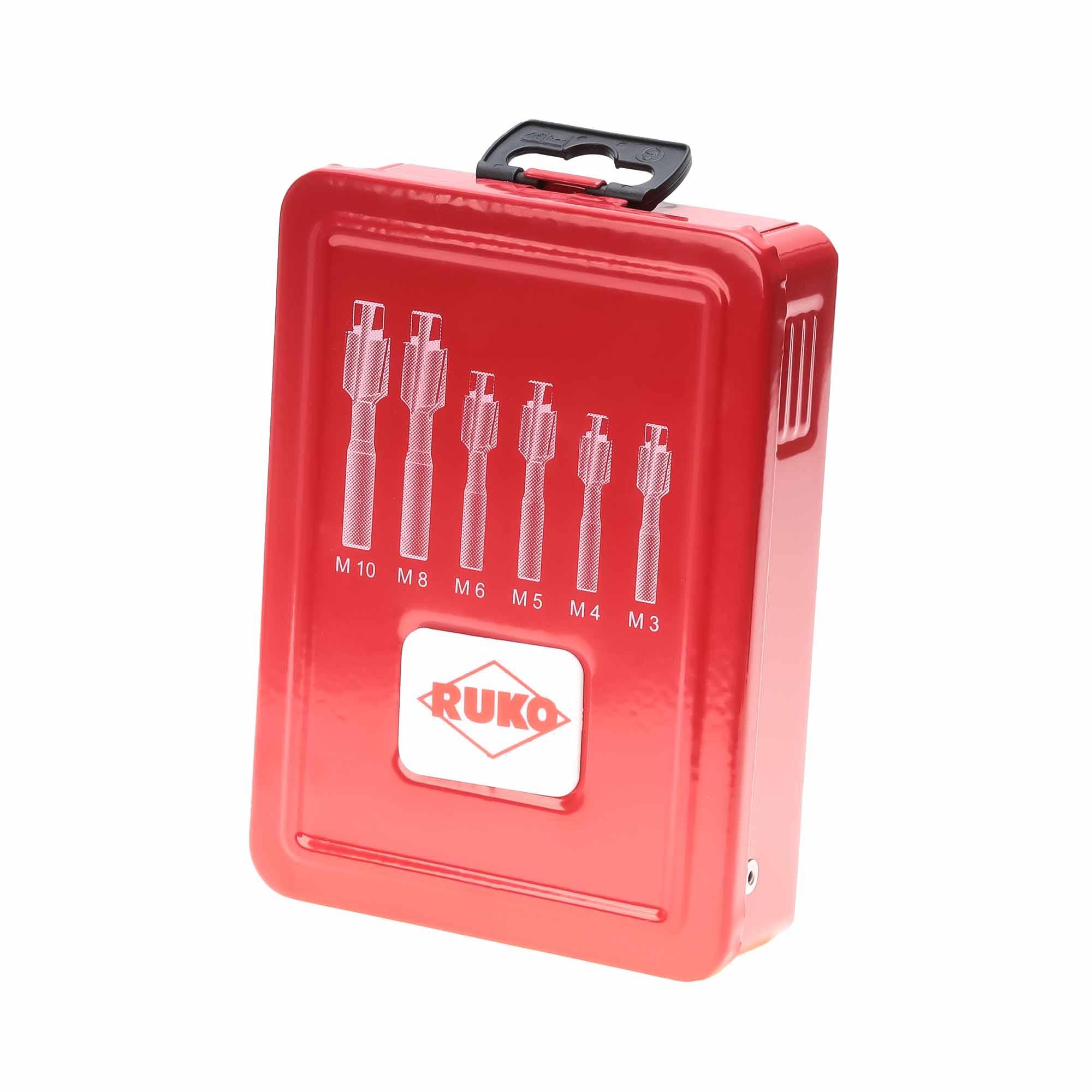 Набор цековок М3-M10 DIN373 (проходные, ср. точности) HSS 6шт Ruko 102451 (K)