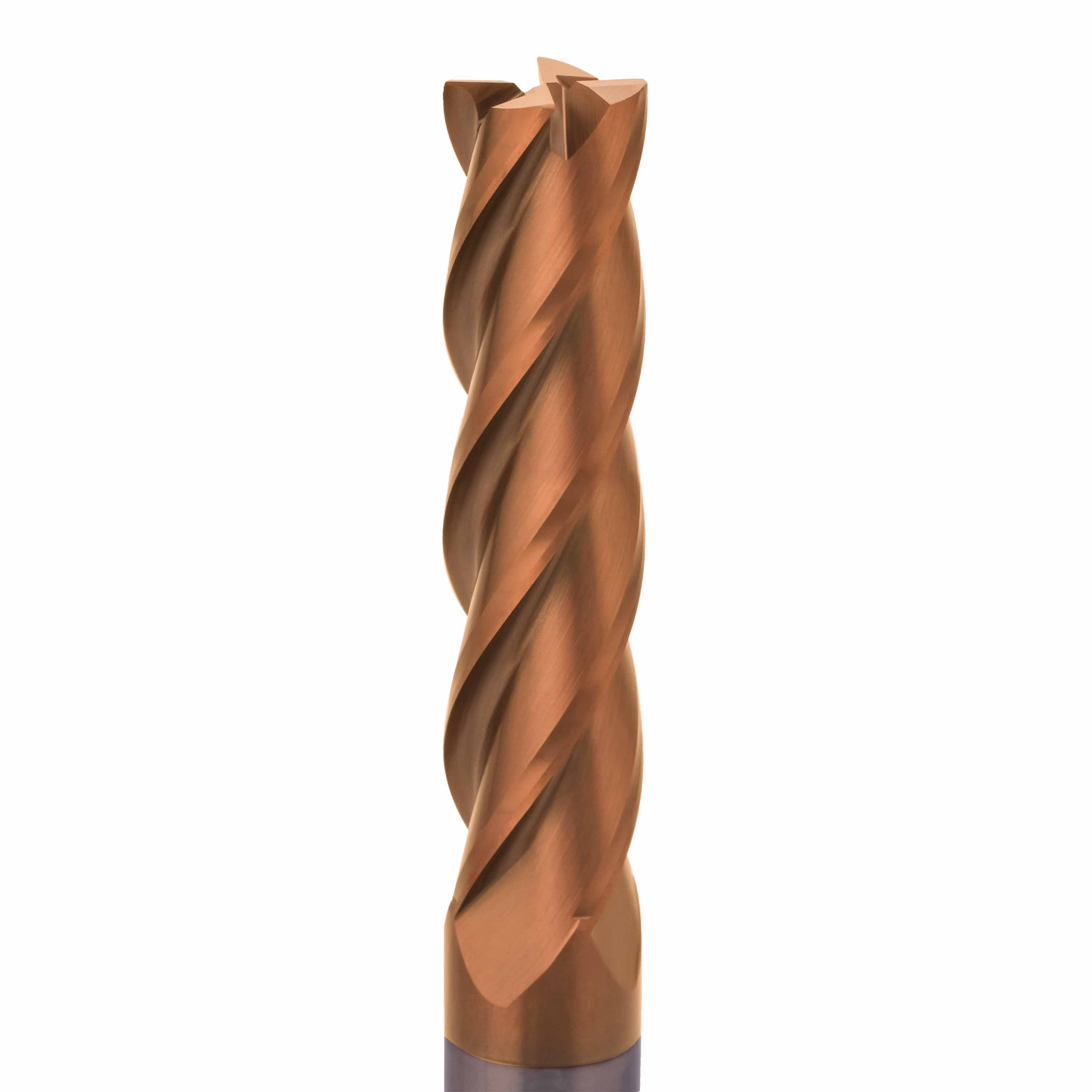 Фреза твердосплавная по металлу H-Tools 10x150/40мм d10 4z 60HRC P30 TiSiCrN 6768-100