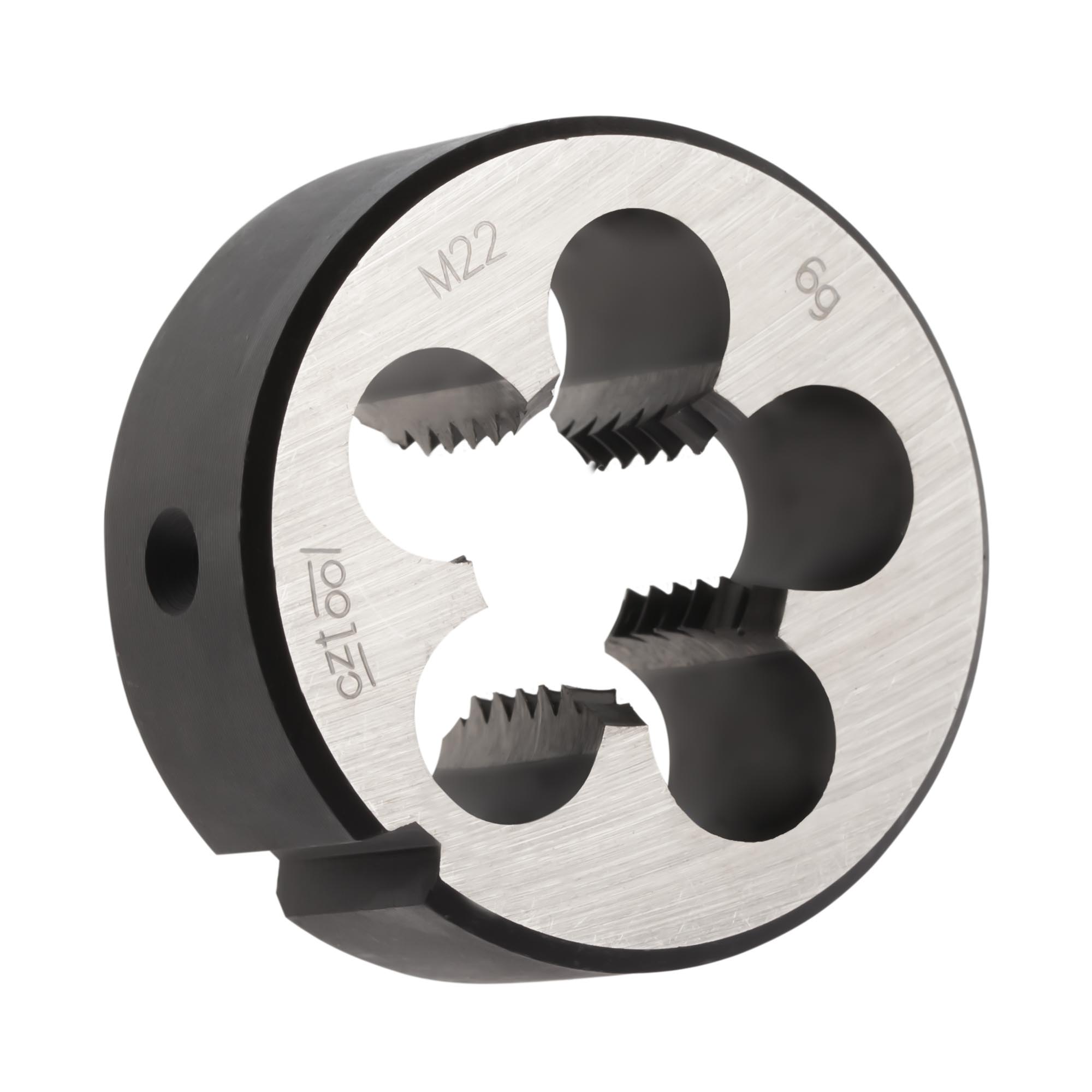 Плашка Bucovice Tools М22х2,5 115CrV3 DIN EN 22568 6g 55х22мм 210220