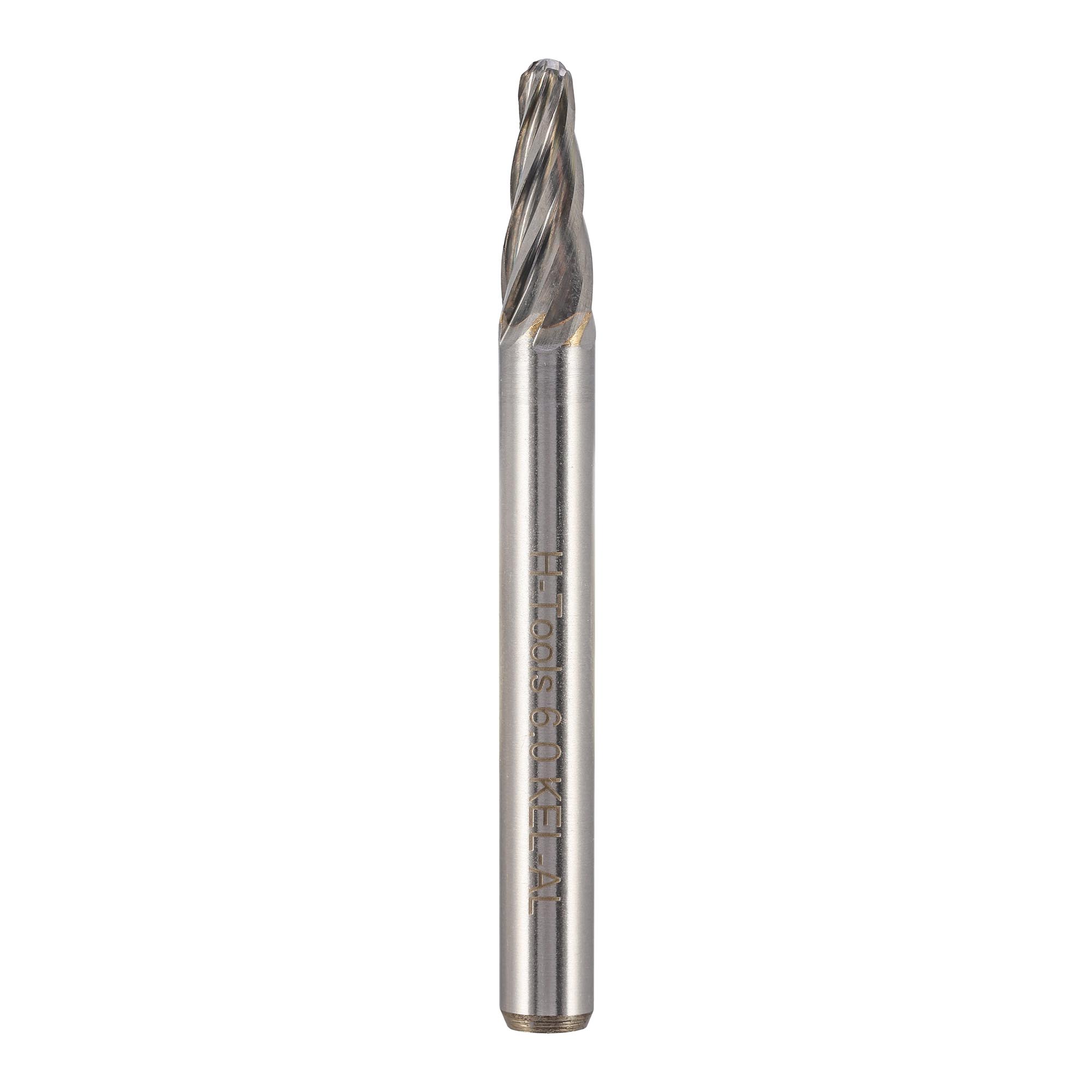 Бор-фреза твердосплавная H-Tools L(KEL) 6,0x16x61x6мм HM ALU 116233AHT