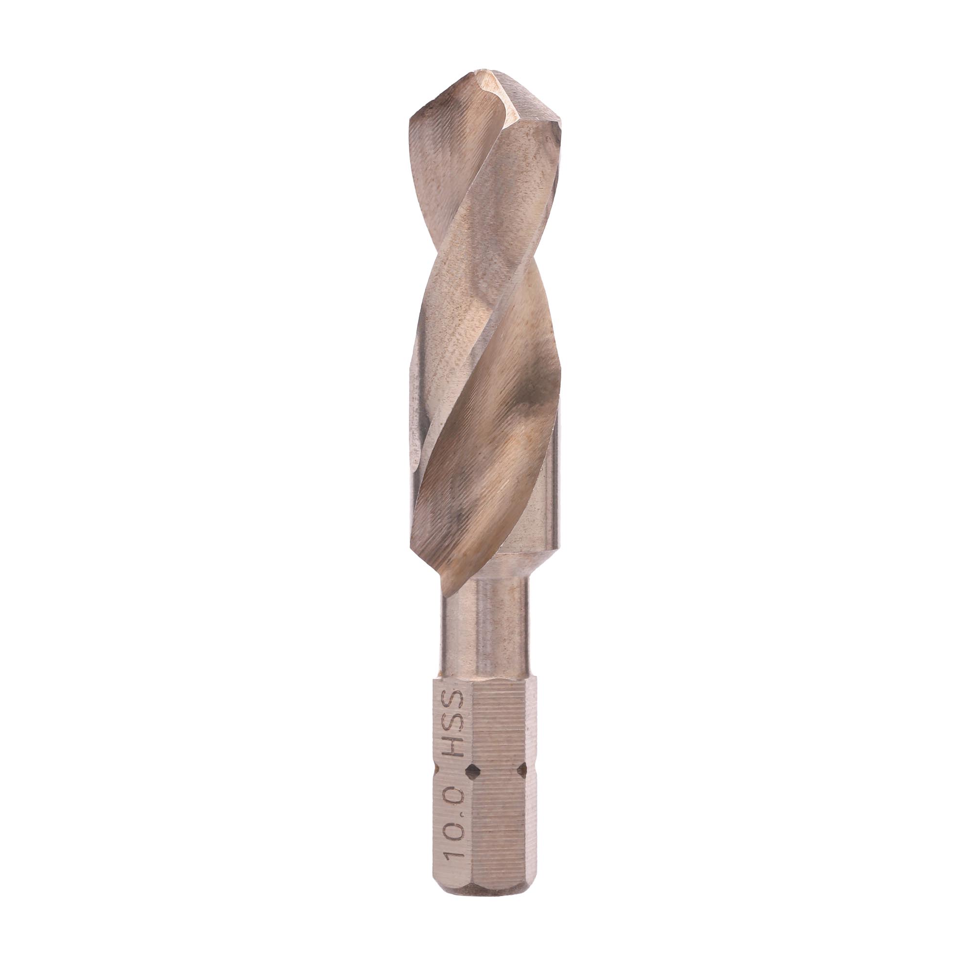 Сверло по металлу Hex-1/4" 10,0x54/38мм h8 3xD HSS-G 118° Volkel 67198