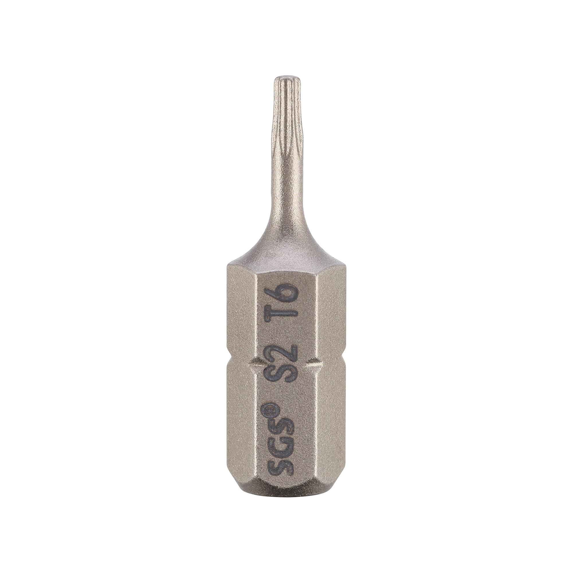 Бита SGS TORX T6х25мм S2 1шт 6325-T6