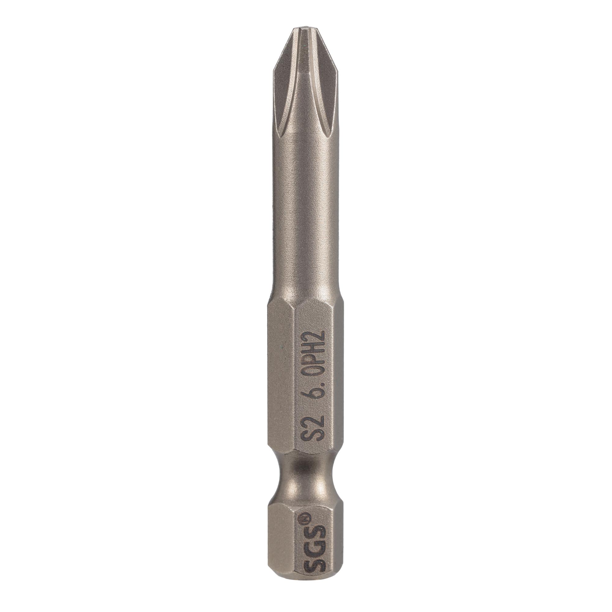 Бита SGS PH2х50мм S2 5шт 6350-6.0-PH2-5