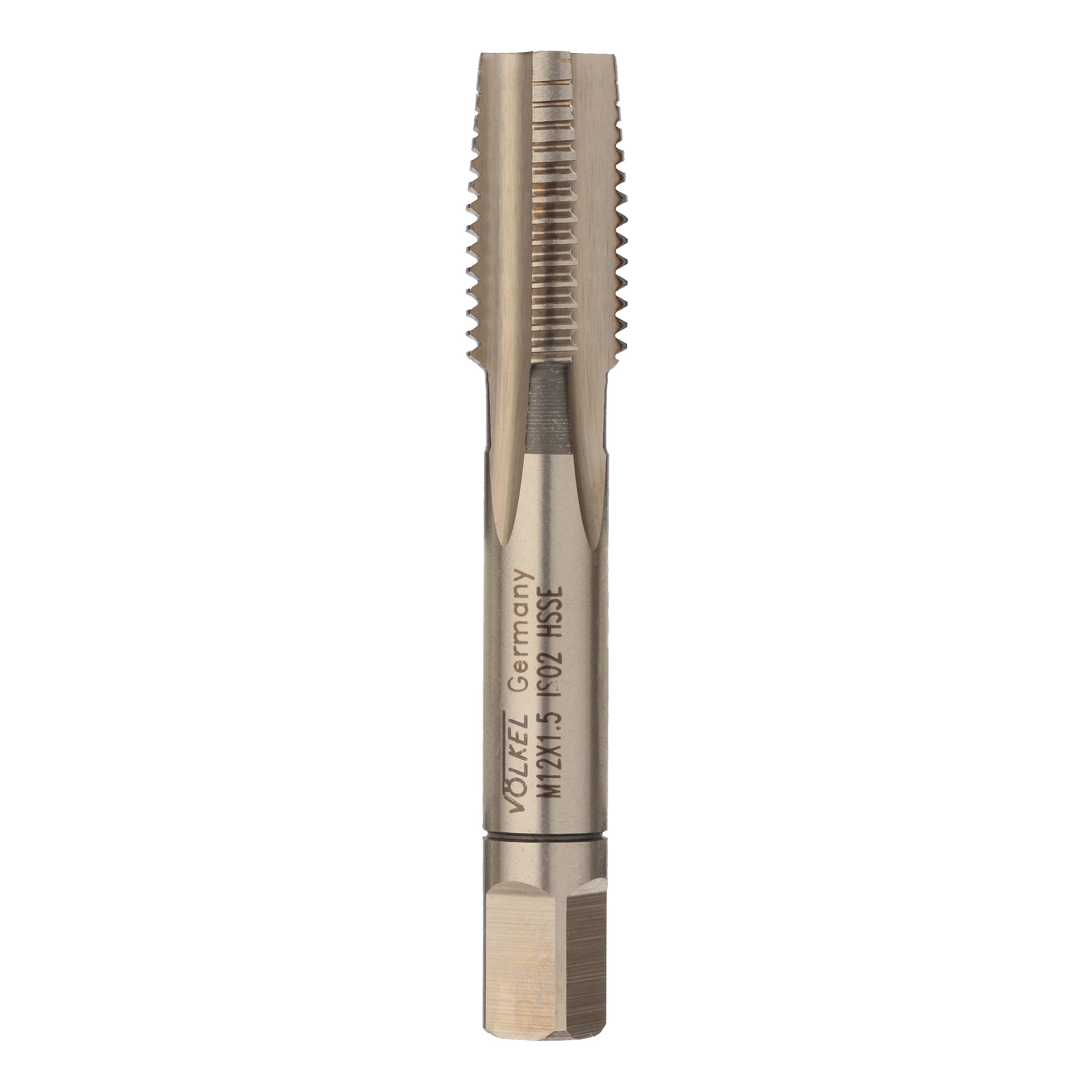 Метчик Volkel HSSE DIN2181 6h метрическая резьба М12х1,5 №1 56348-1