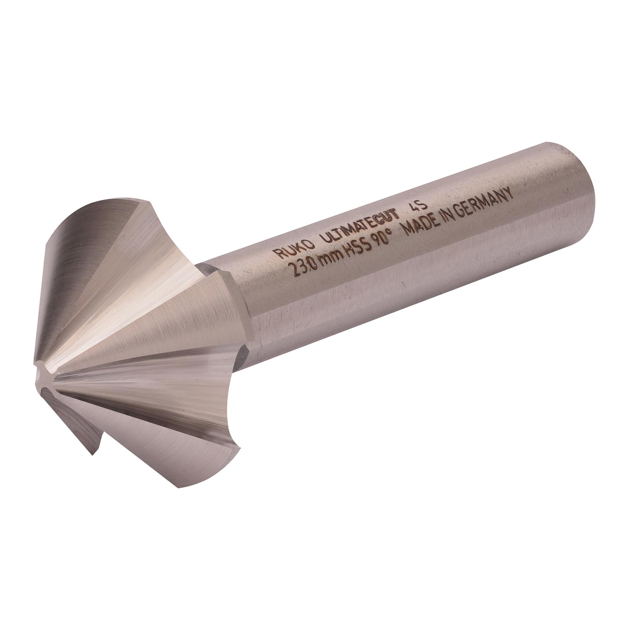 Зенковка по металлу Ruko UltimateCut 4S 90° 23,0мм HSS-G 4z DIN335C L67мм d10мм 102882