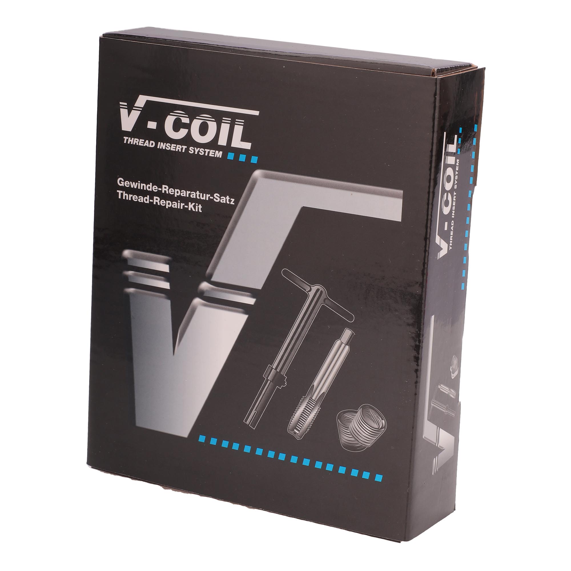 Набор для восстановления резьбы М24х2,0 7пр V-Coil Volkel 04044