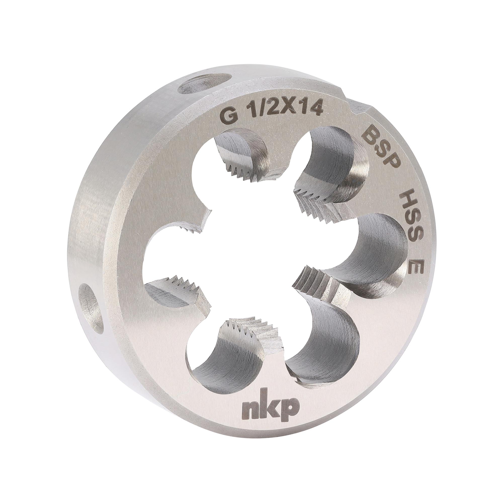 Плашка трубная NKP G 1/2"-14 HSSE DIN EN 24231 A 45x14мм 188001-N2-3131