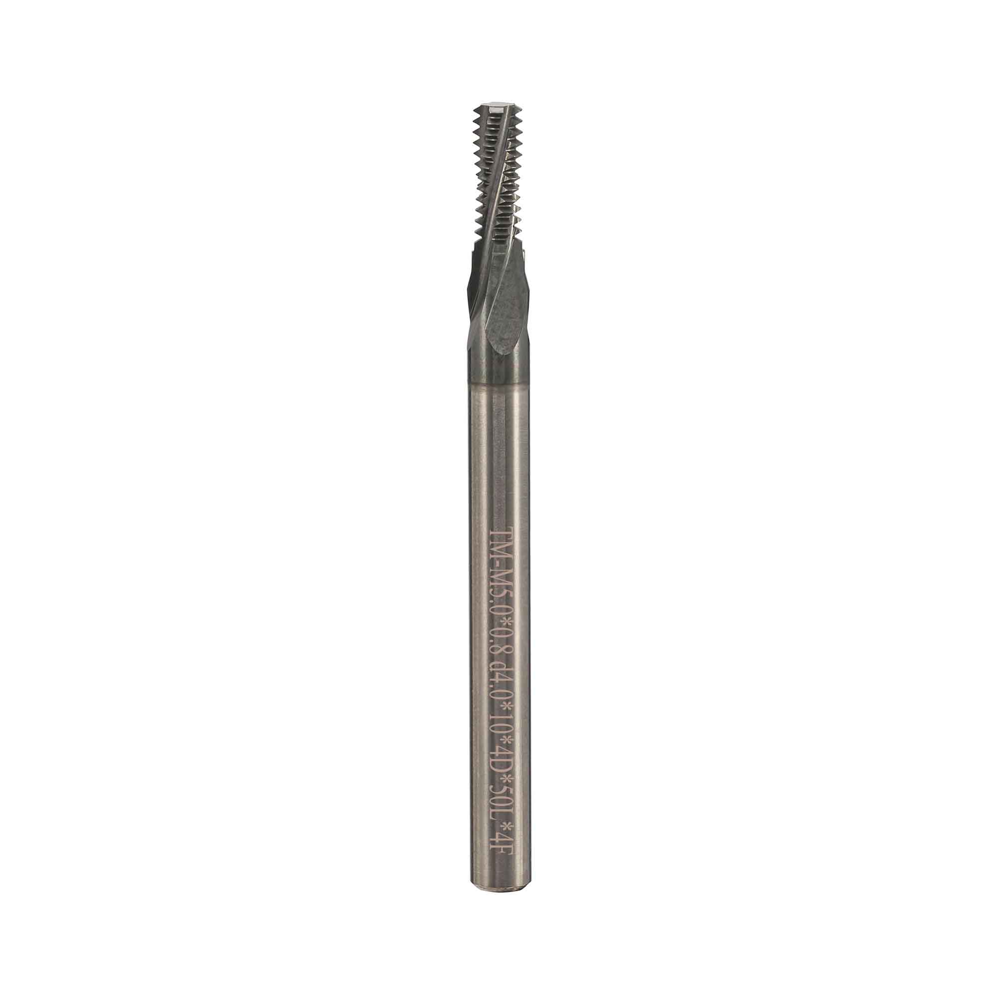 Резьбофреза полнопрофильная М 5,0х0,8 52Hrc AlCrN 2xD 4F 60° BSKT BSE000F005