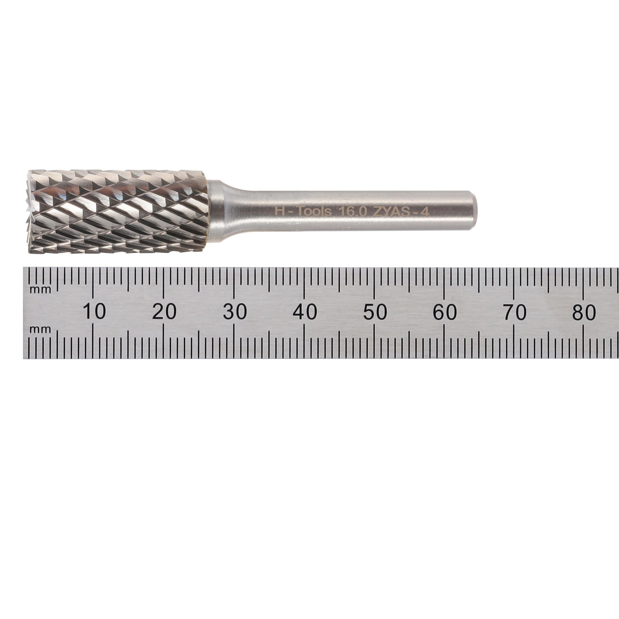 Бор-фреза твердосплавная H-Tools B(ZYAS) 16,0x25x65x6мм HM 116019HT