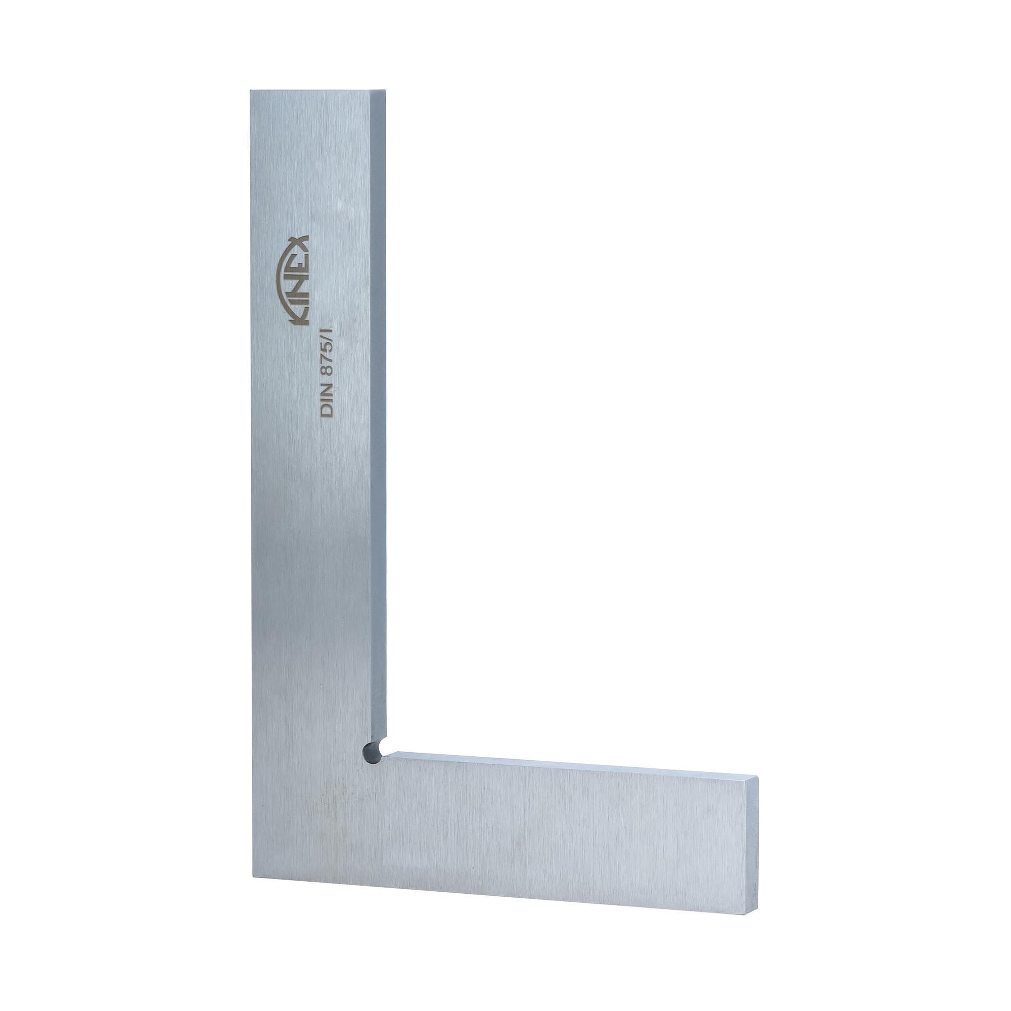 Угольник поверочный 200х130мм кл.1 (УП- плоский) DIN875 INOX Kinex 4033-17-020