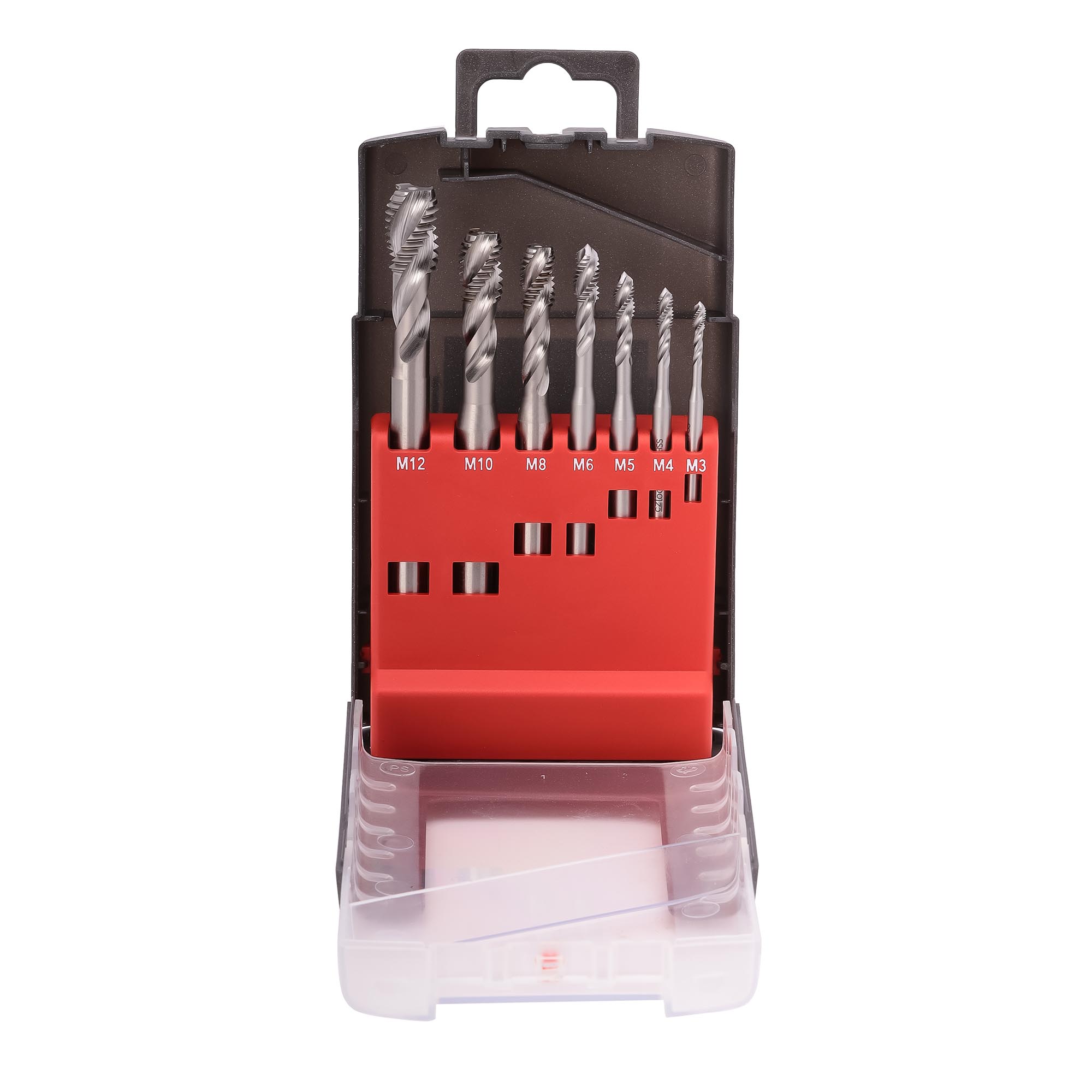 Набор машинных метчиков Bucovice Tools M3-M12 HSS DIN371/376 7пр 105002