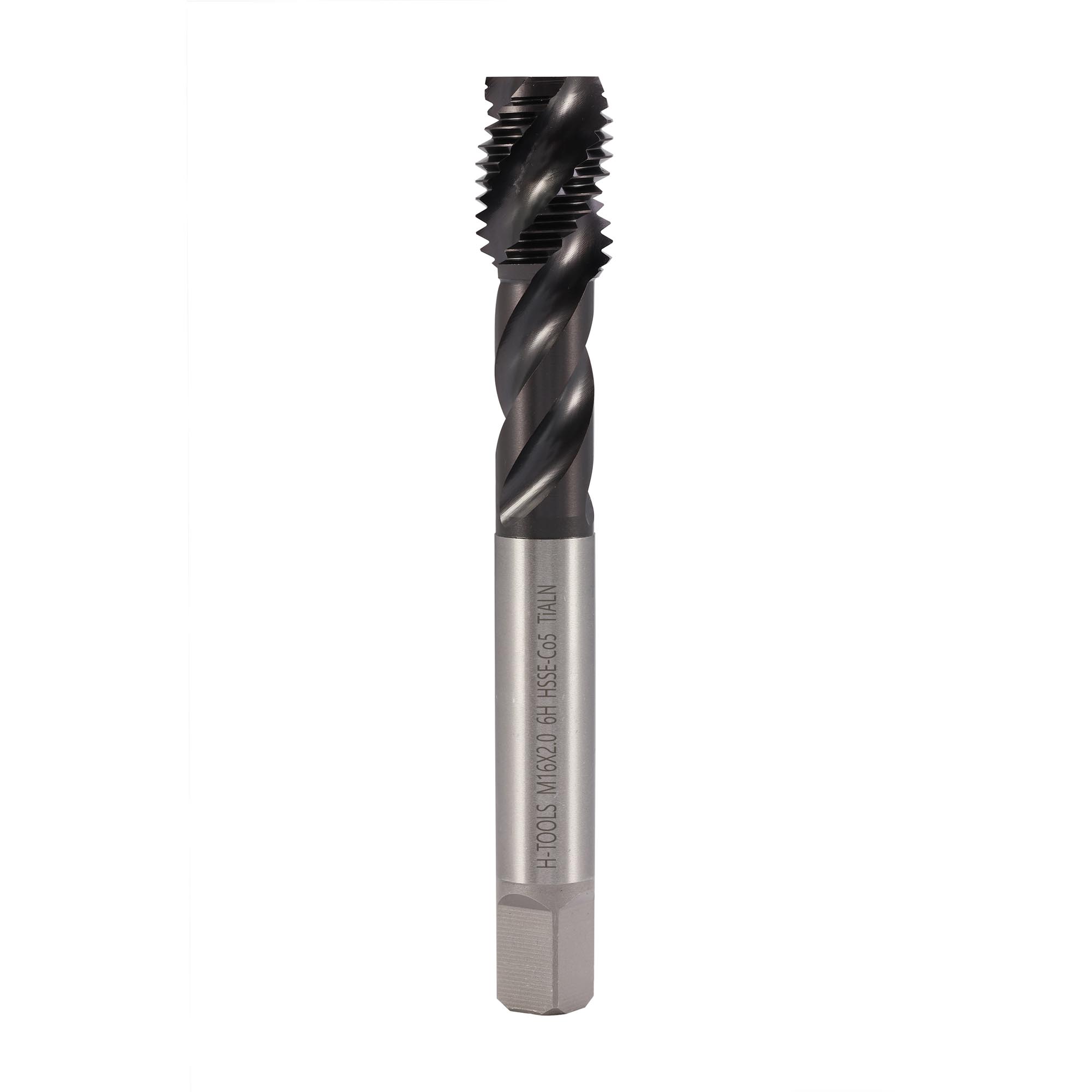 Метчик винтовой машинный H-Tools М16х2,0 DIN376 HSSE-TiALN 6h C/2-3P R45 233160EFHT
