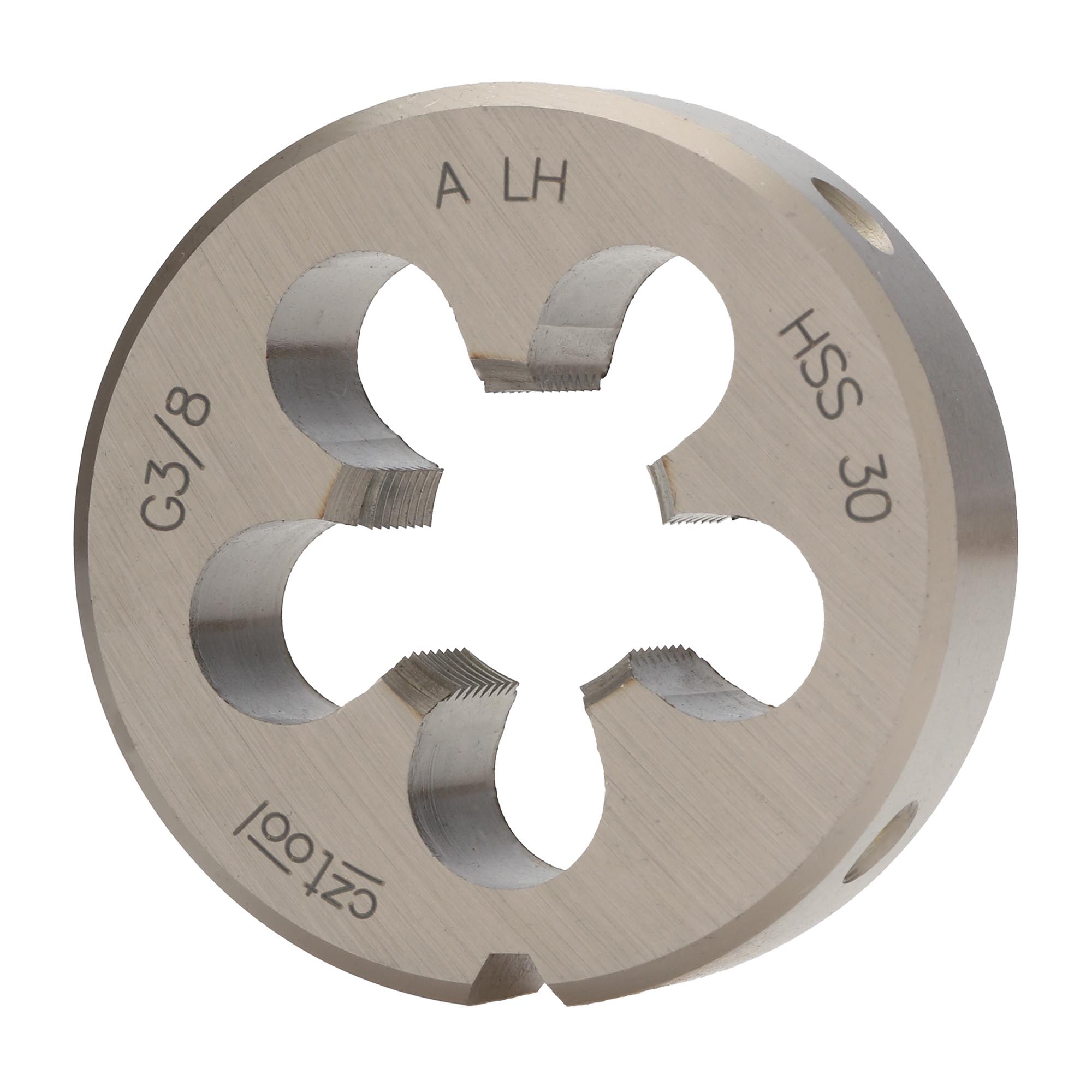 Плашка трубная левая Bucovice Tools G 3/8"-19 HSS DIN EN 24231 A 45x14мм 252380