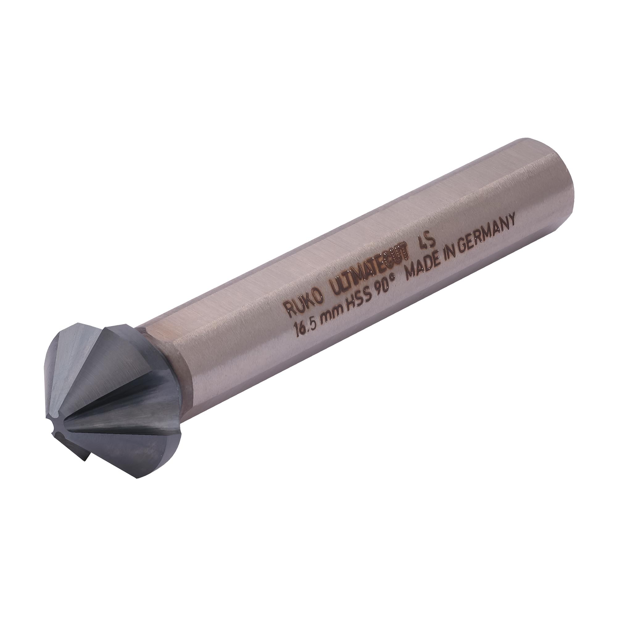Зенковка по металлу Ruko UltimateCut 4S 90° 16,5мм HSS-G RunaTec 4z DIN335C L60мм d10мм 102879P