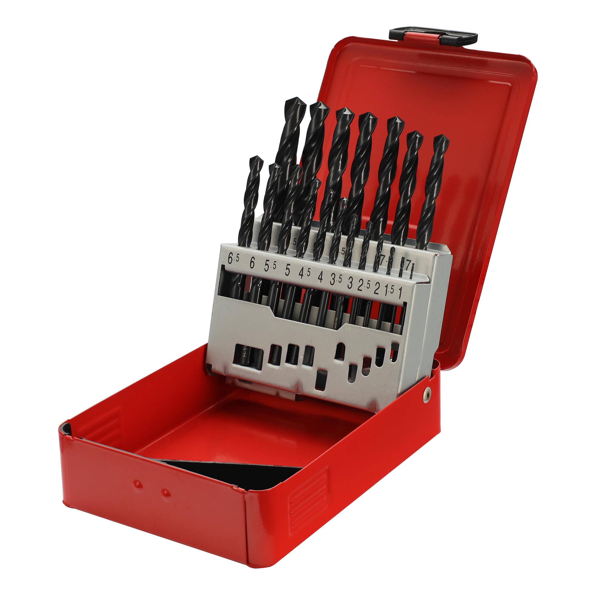 Набор сверл по металлу H-Tools Pro 1-10мм 19шт HSS-R 118° DIN338 205212PRO