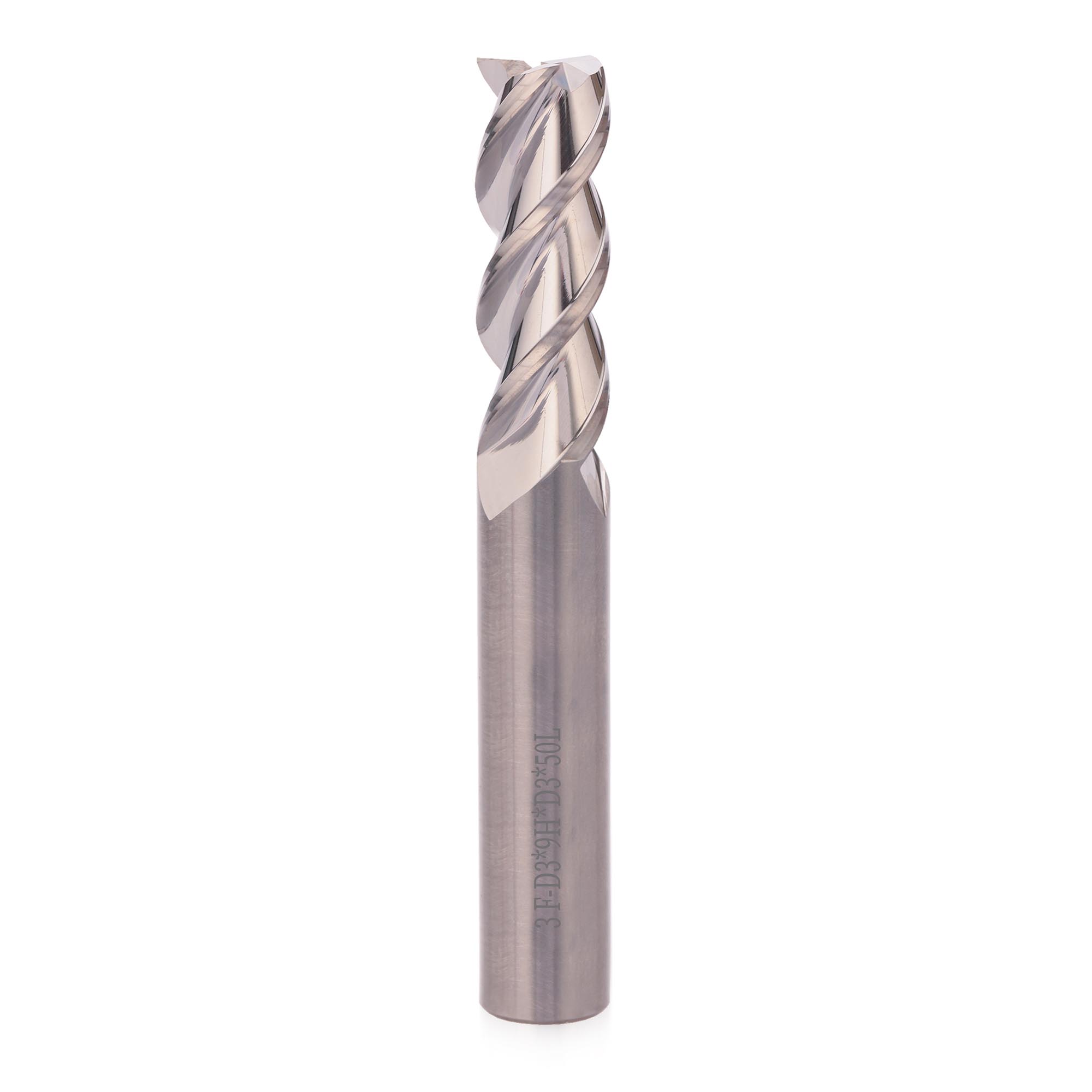 Фреза твердосплавная по алюминию H-Tools 3,0x50/9мм d03 3z A55 6729-030-d03